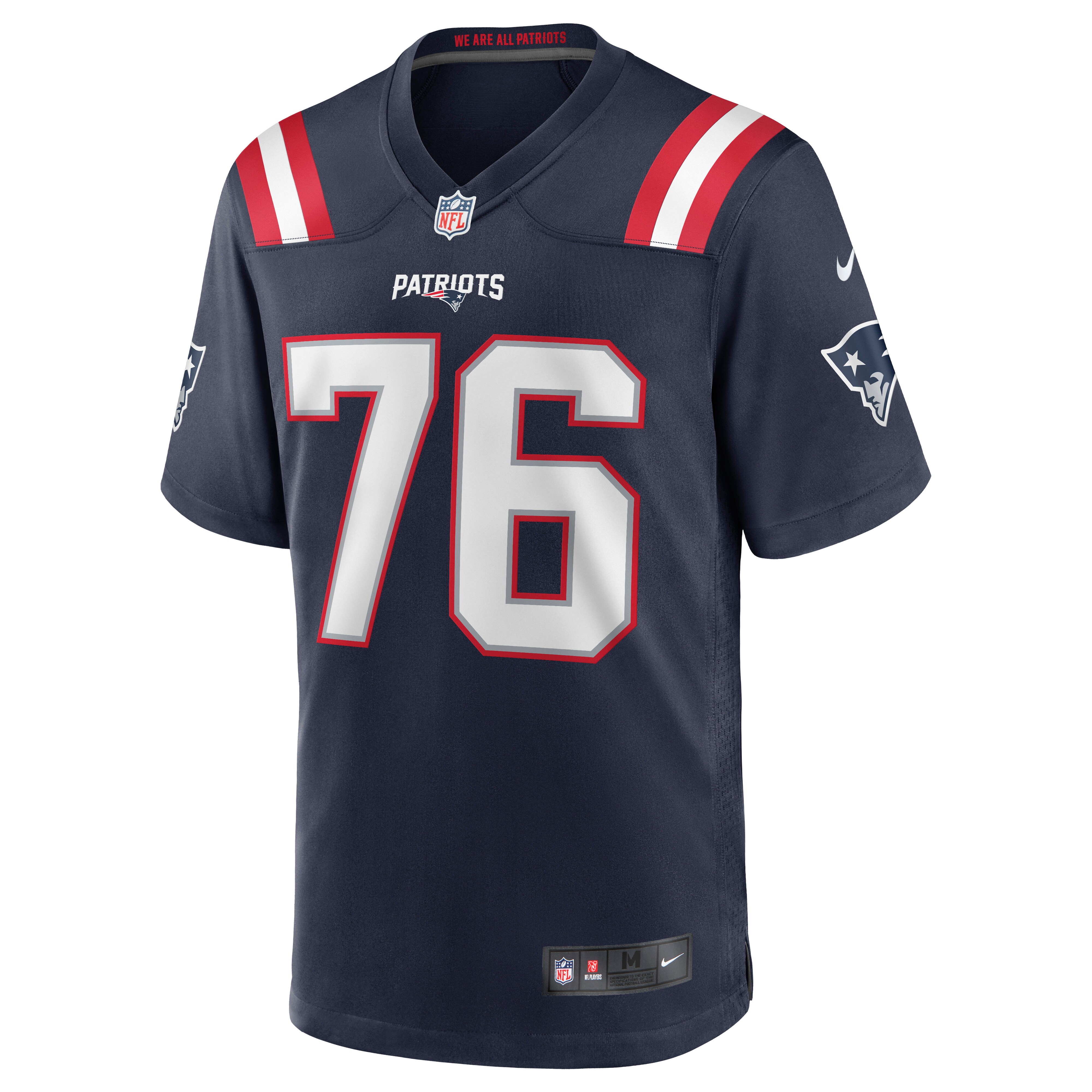 Isaiah Wynn New England Patriots  Game Jersey - Navy