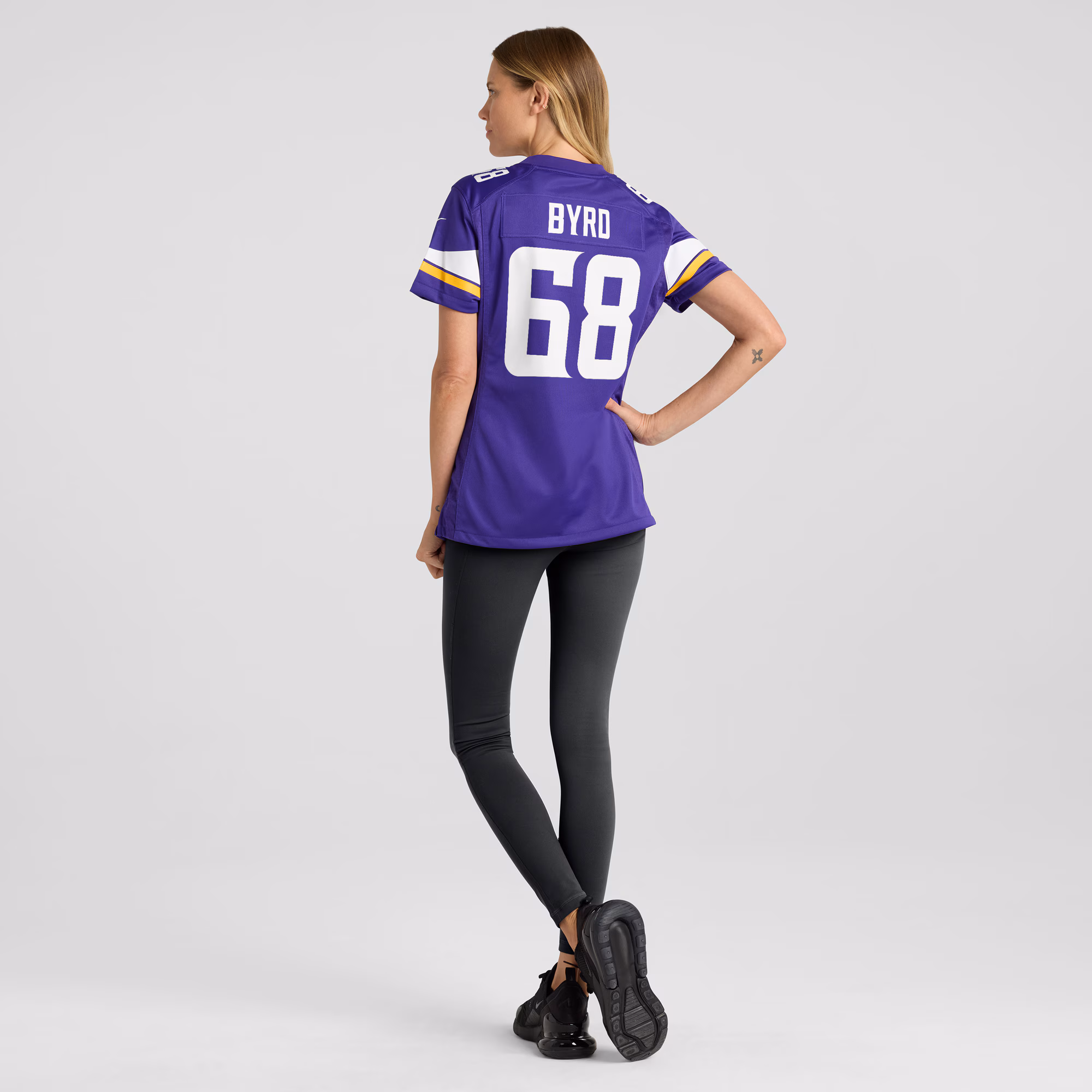Henry Byrd Minnesota Vikings Women's Team Game Jersey -  Purple