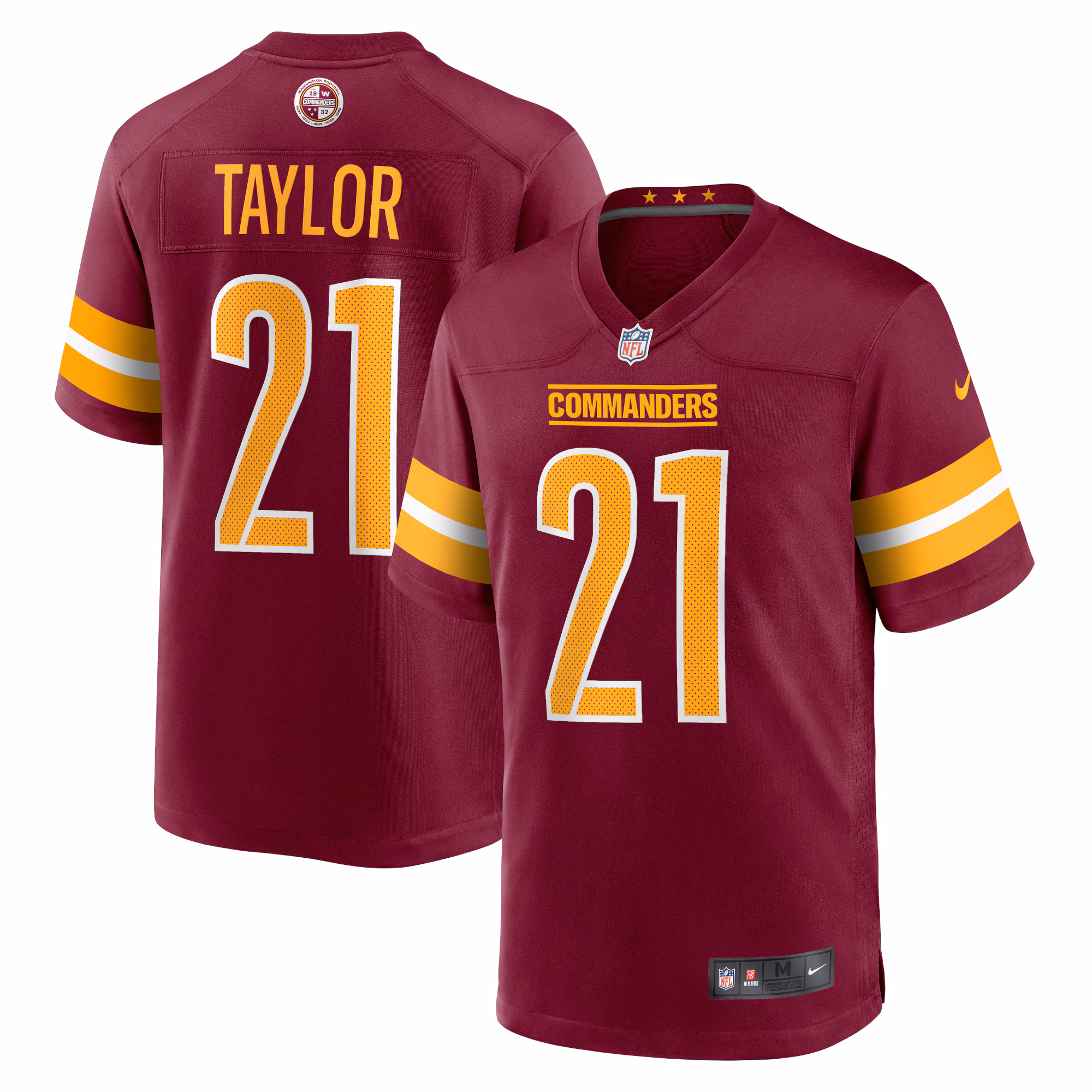 Sean Taylor Washington Commanders Retired Player Game Jersey - White