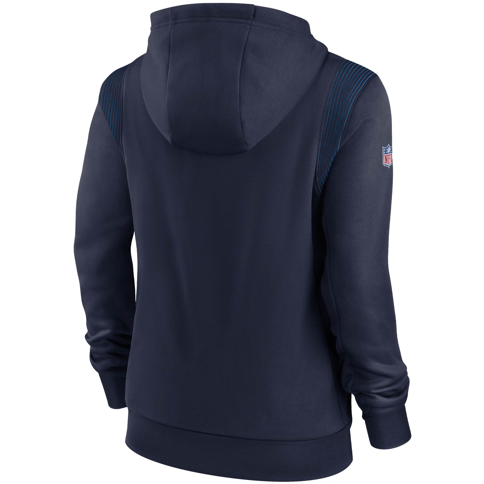 Tennessee Titans Women's Sideline Performance Pullover Hoodie - Navy