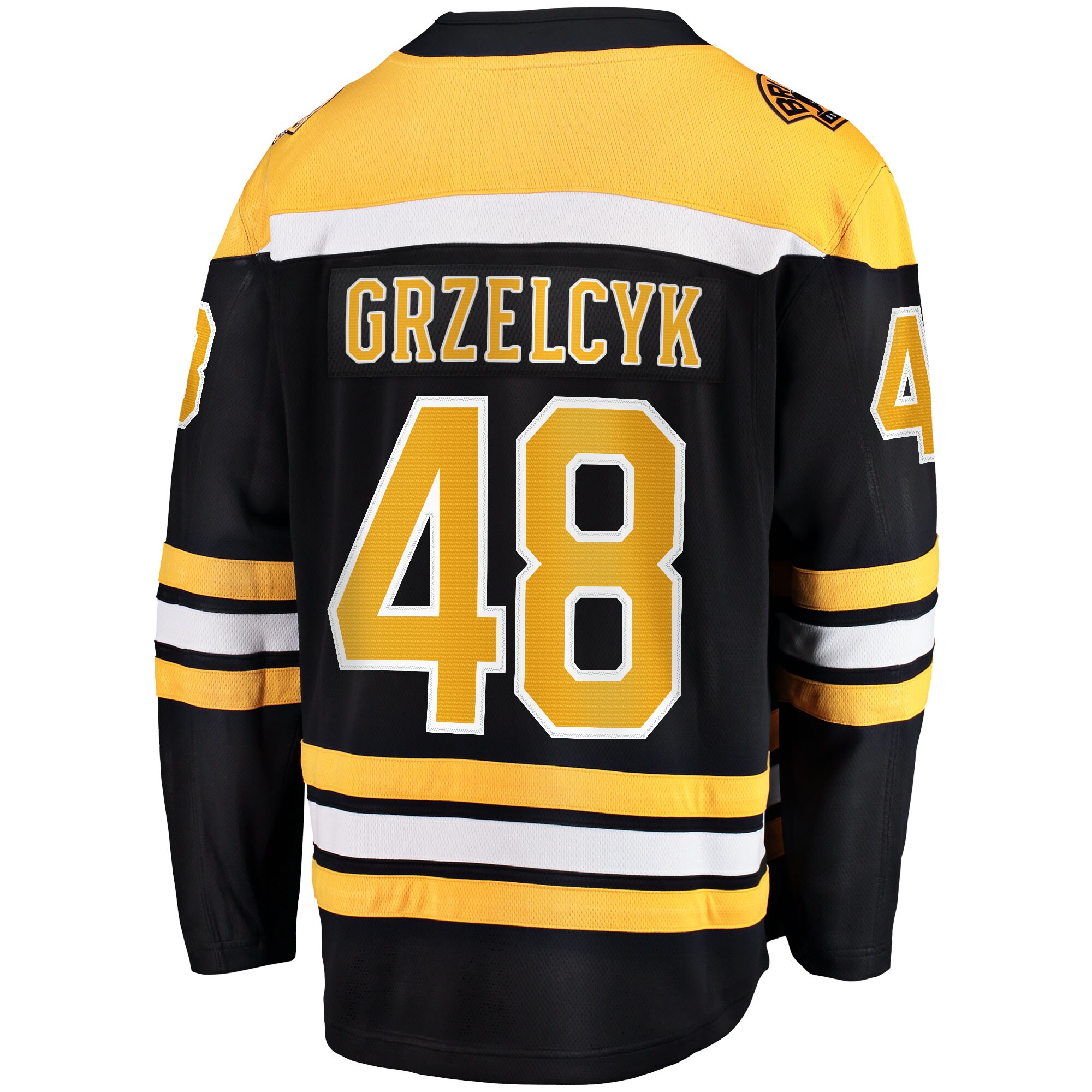Matt Grzelcyk Boston Bruins Team Home Breakaway Player Jersey - Black