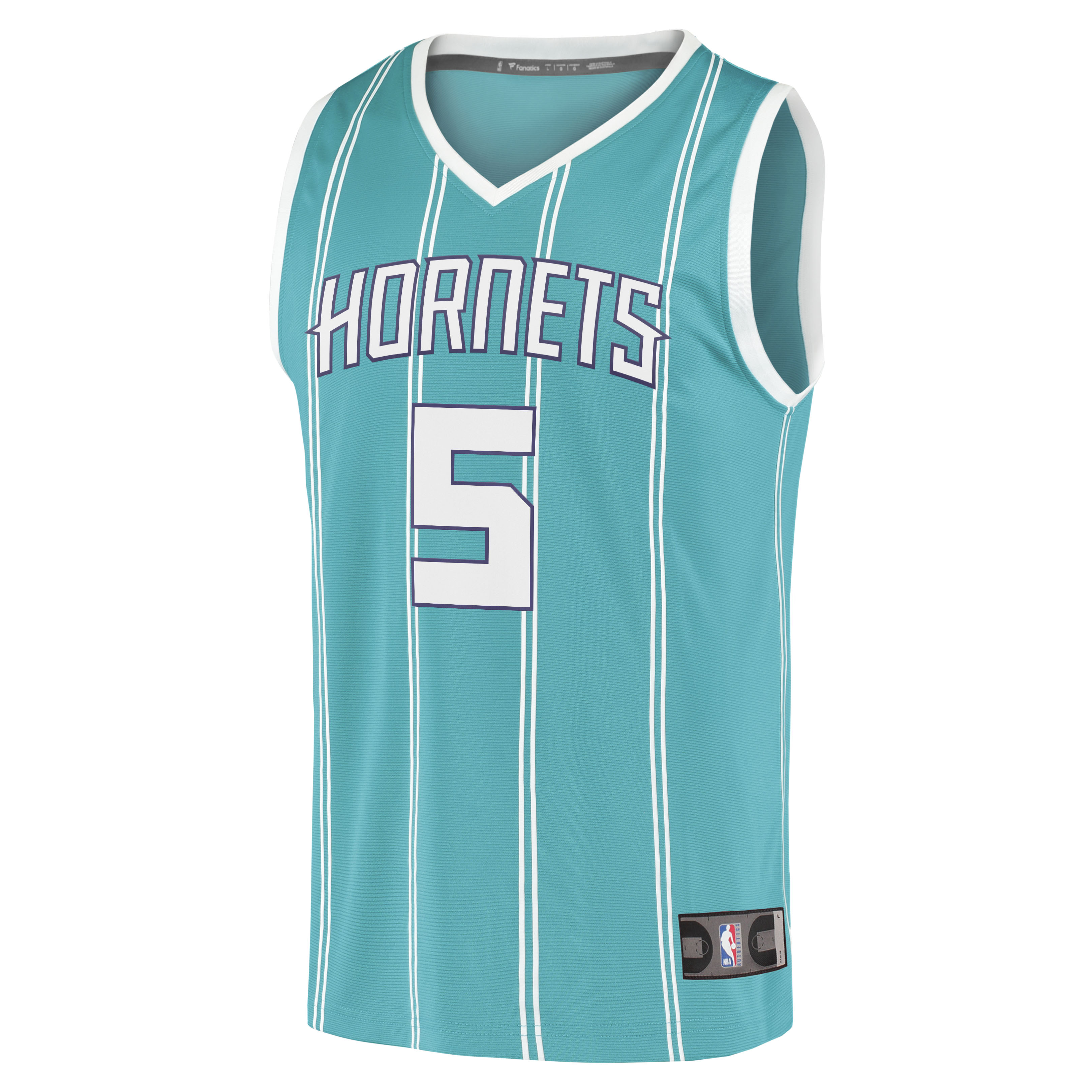 Mark Williams Charlotte Hornets  Youth 2022 NBA Draft First Round Pick Fast Break Replica Jersey - Icon Edition - Teal