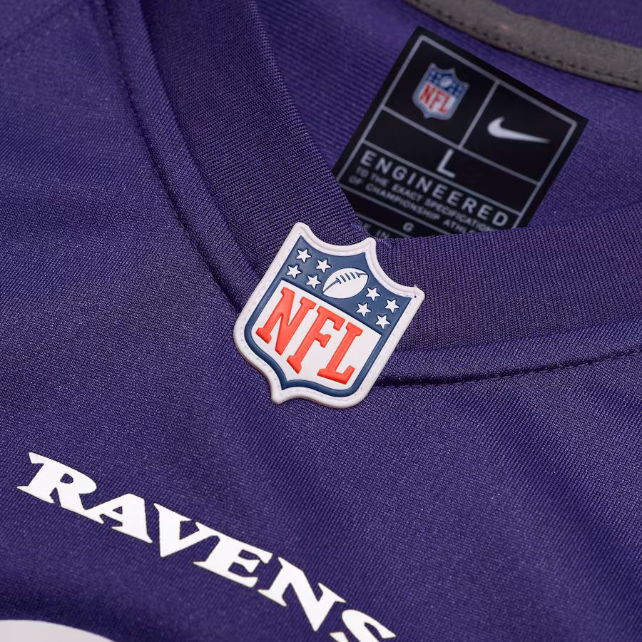 Men's Kyle Hamilton #14 Purple Baltimore Ravens Player Game Jersey