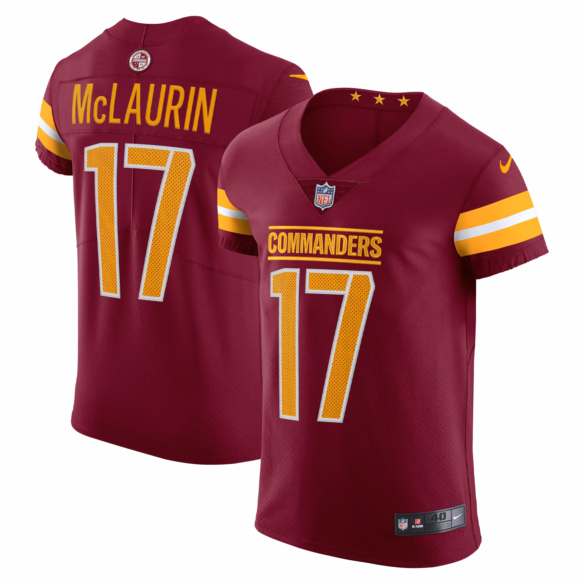 Terry McLaurin Washington Commanders Alternate Vapor Elite Jersey - Black