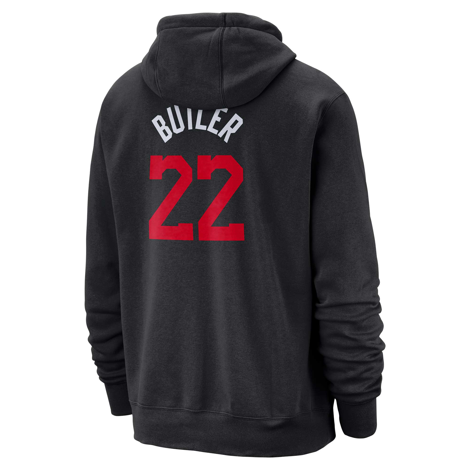Men's Miami Heat Jimmy Butler  Black 2023/24 City Edition Name & Number Pullover Hoodie