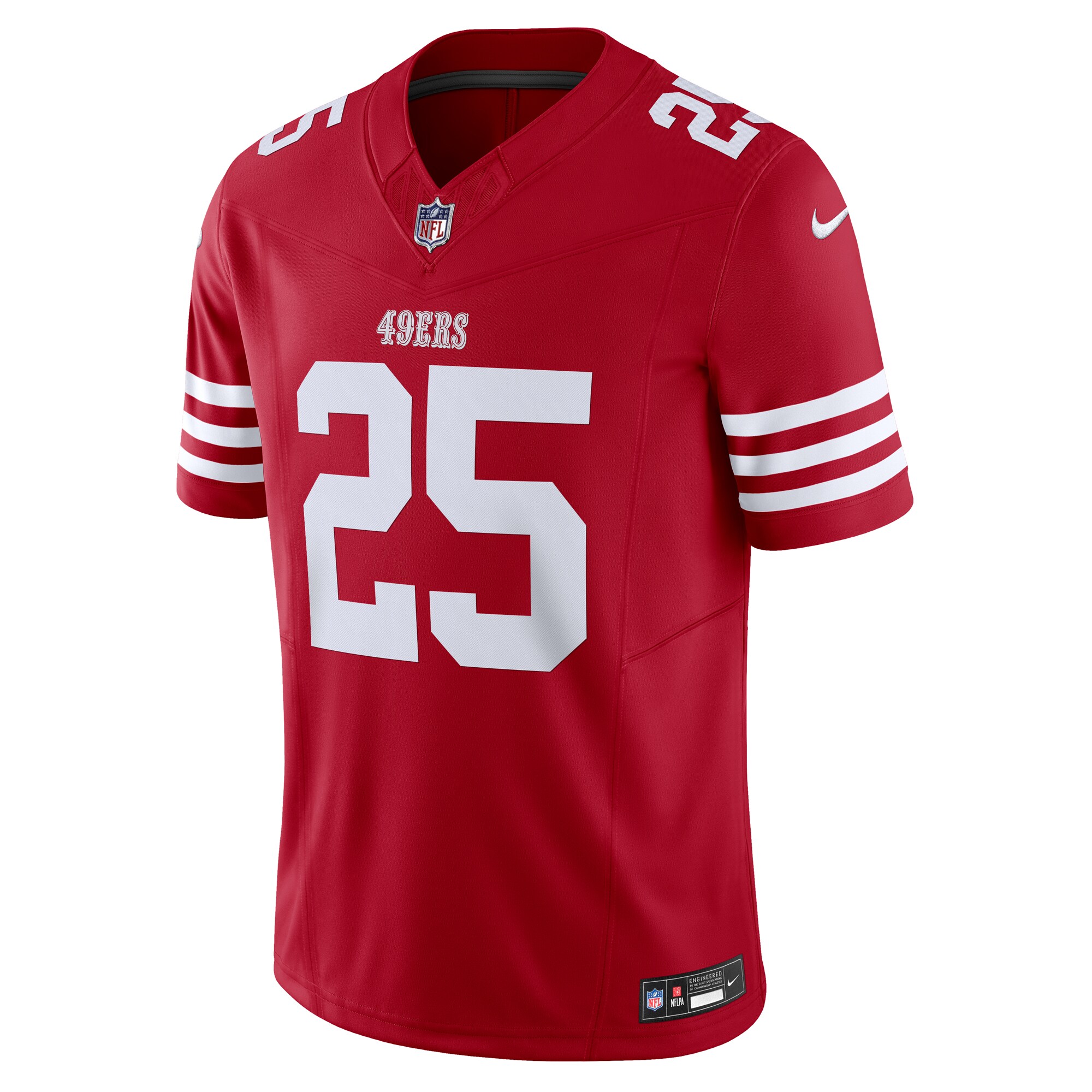 Elijah Mitchell San Francisco 49ers  Vapor F.U.S.E. Limited Jersey - Scarlet