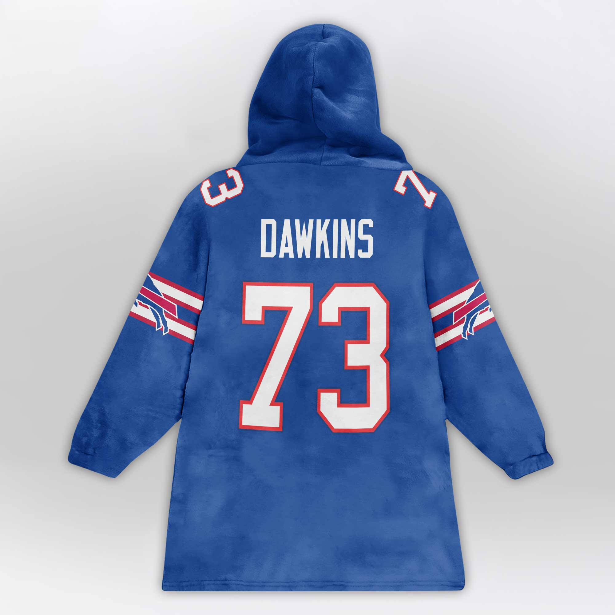 Kid 73 Buffalo Football Unisex Blanket Hoodie