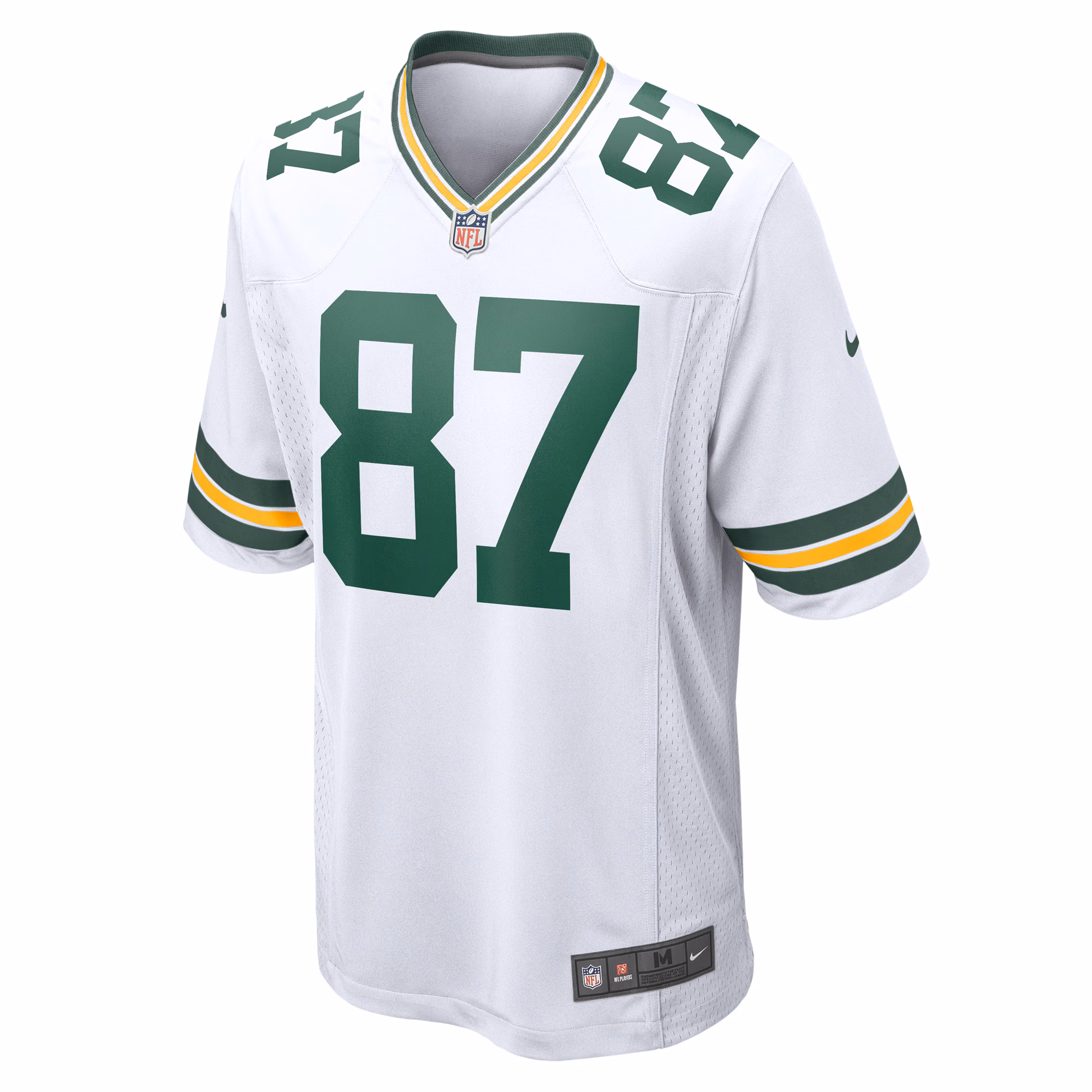 Romeo Doubs Green Bay Packers Game Player Jersey - White