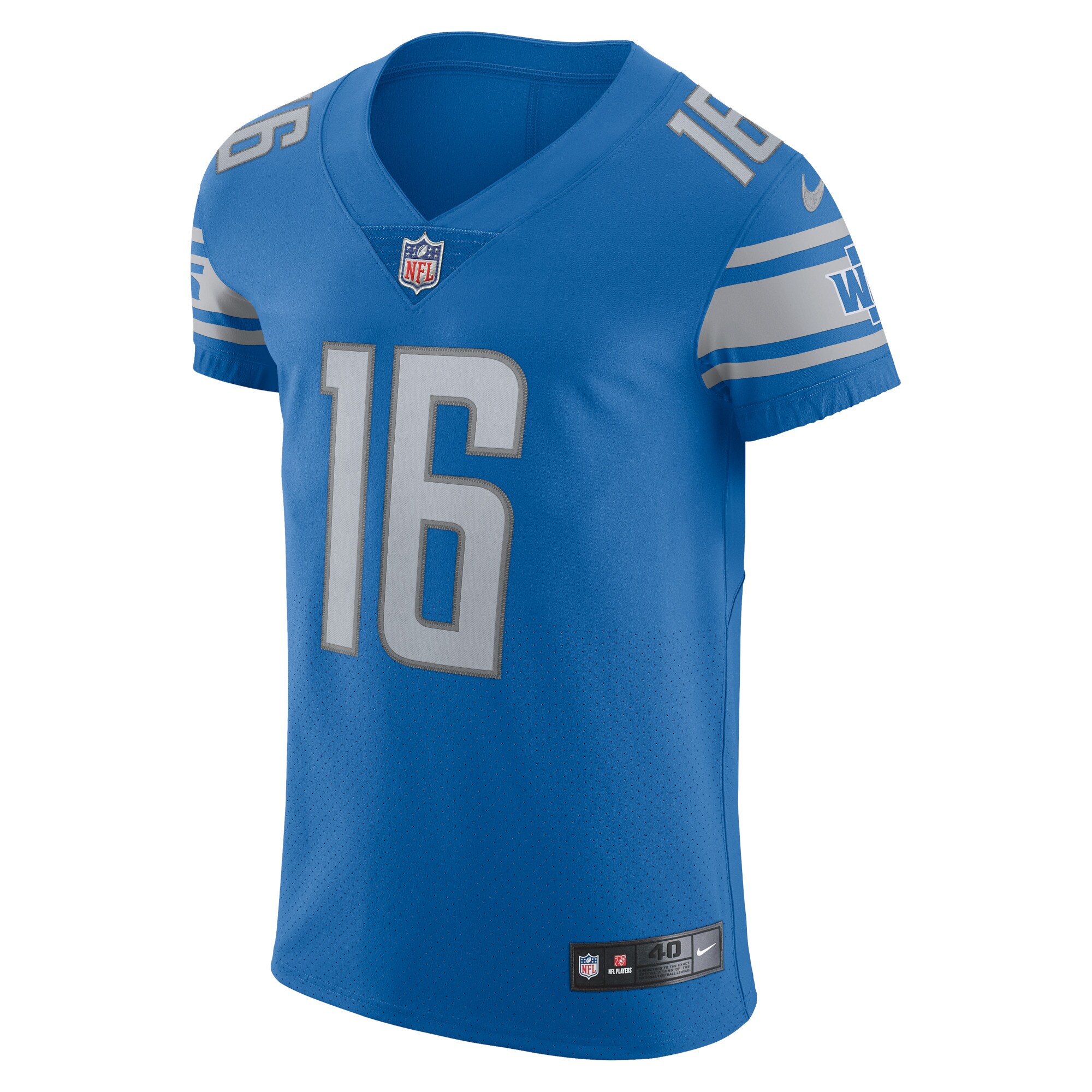 Jared Goff Detroit Lions  Vapor Elite Player Jersey - Blue