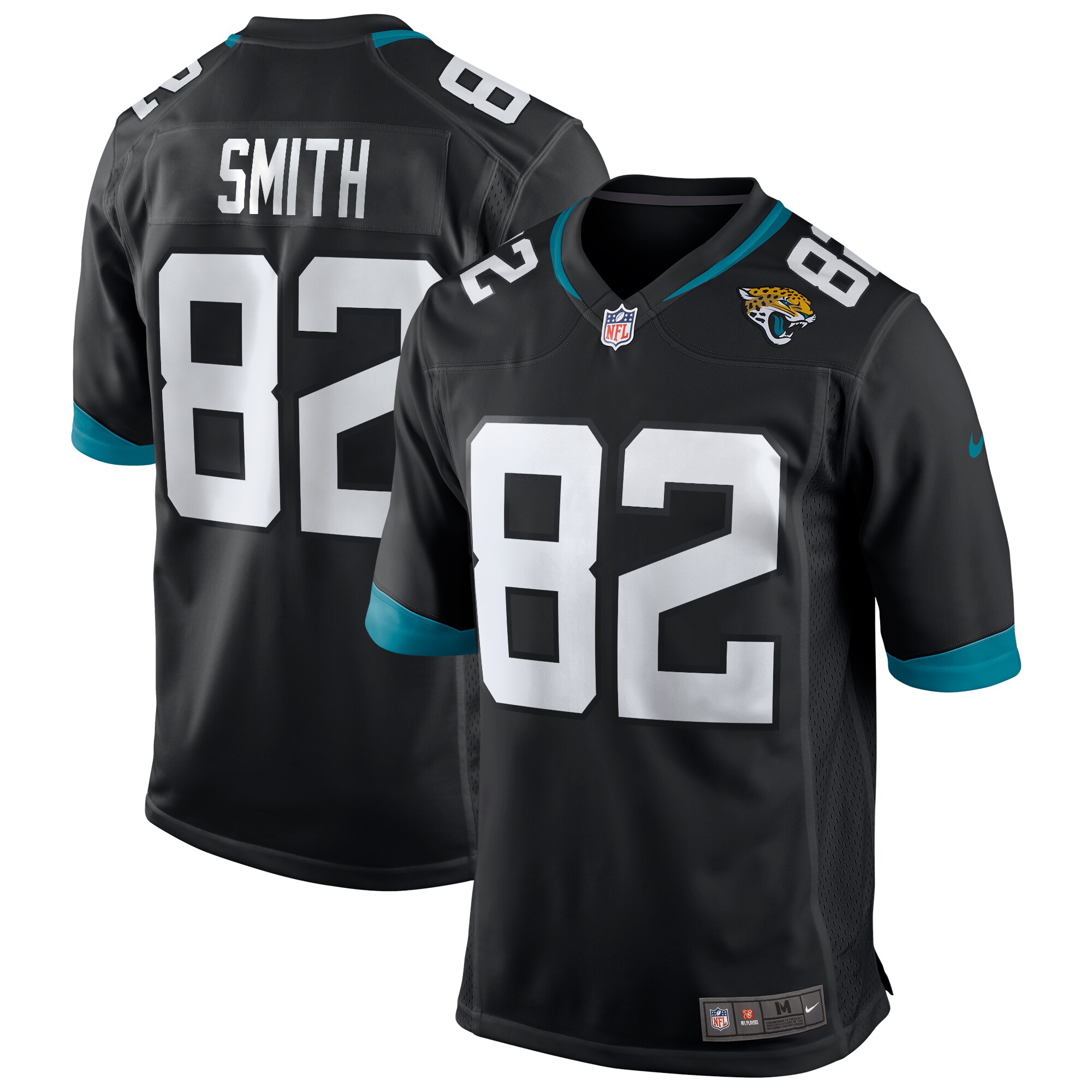 Jimmy Smith Jacksonville Jaguars Game Retired Player Jersey - Black