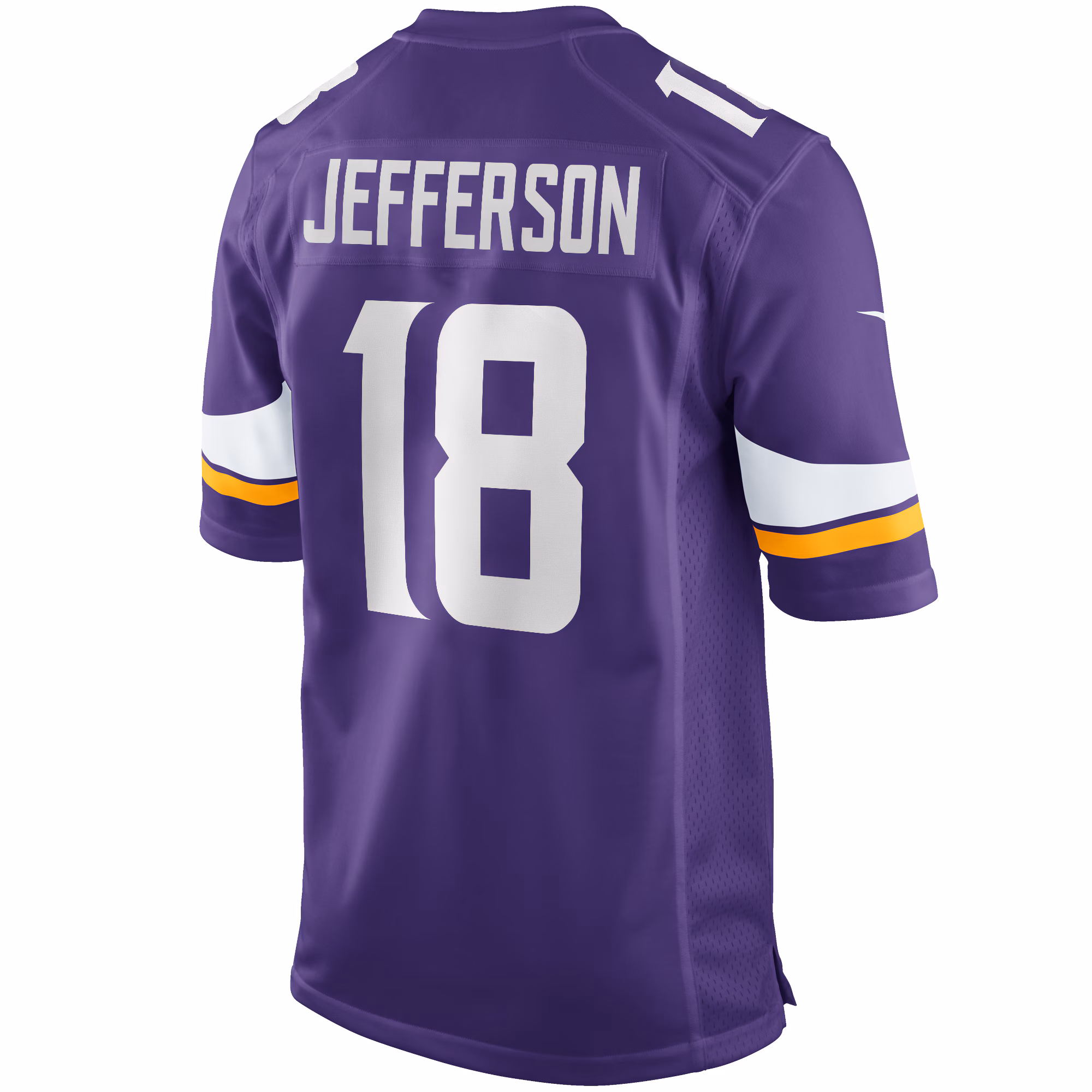 Justin Jefferson Minnesota Vikings Game Jersey - Purple