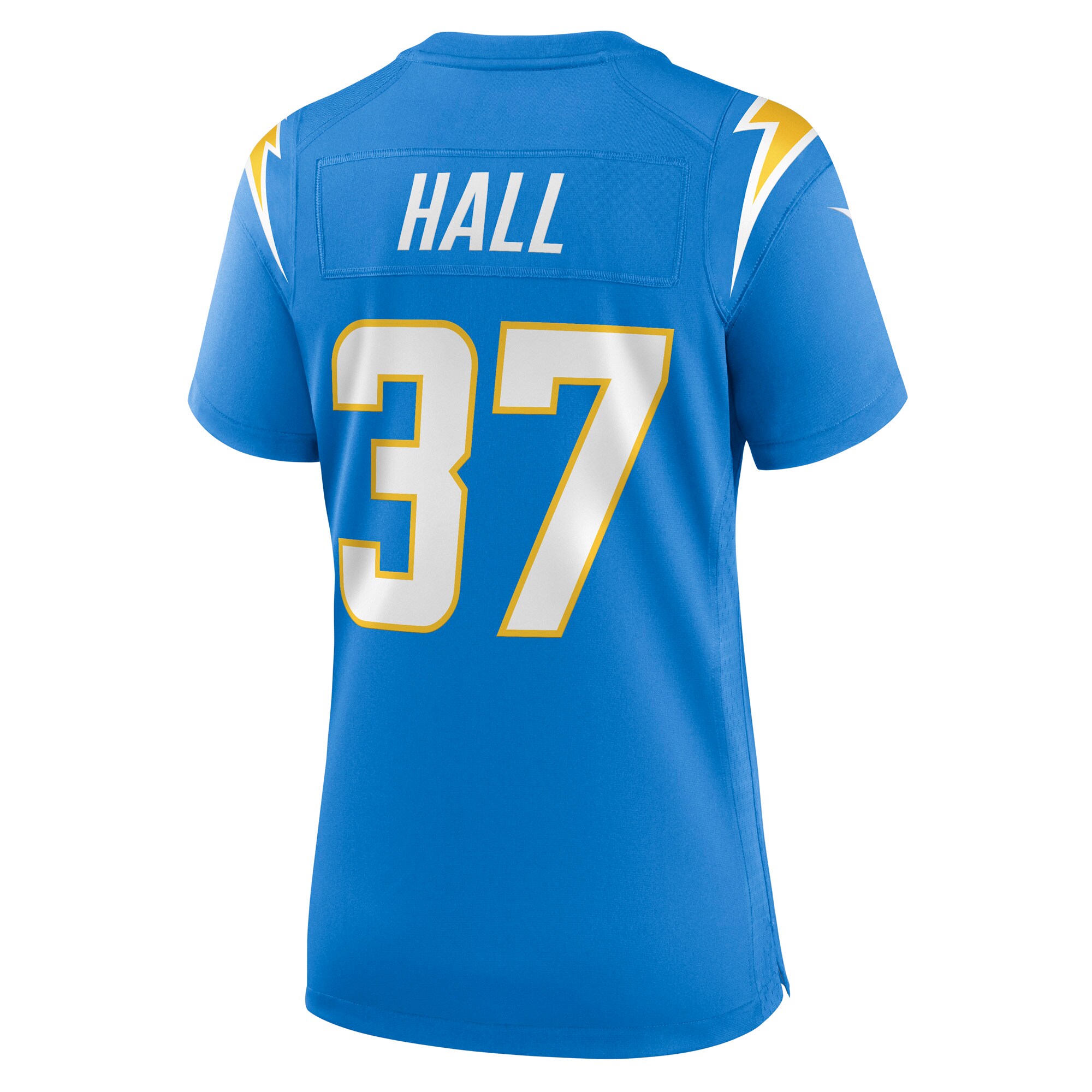 Kemon Hall Los Angeles Chargers  Women's Game Jersey - Powder Blue