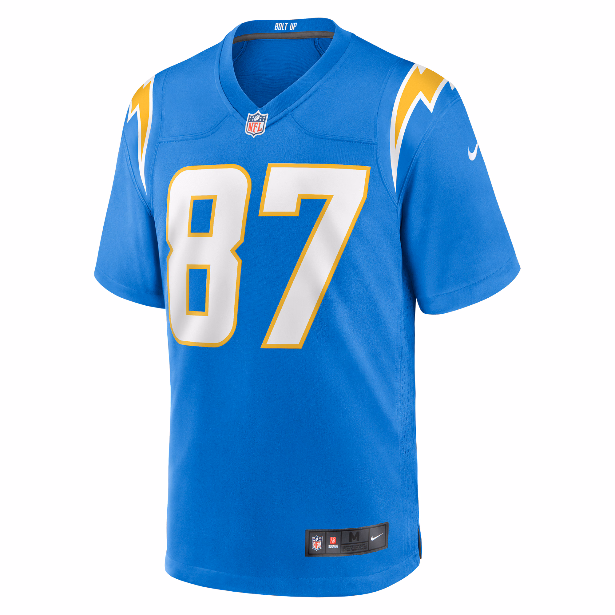 Simi Fehoko Los Angeles Chargers  Game Jersey -  Powder Blue