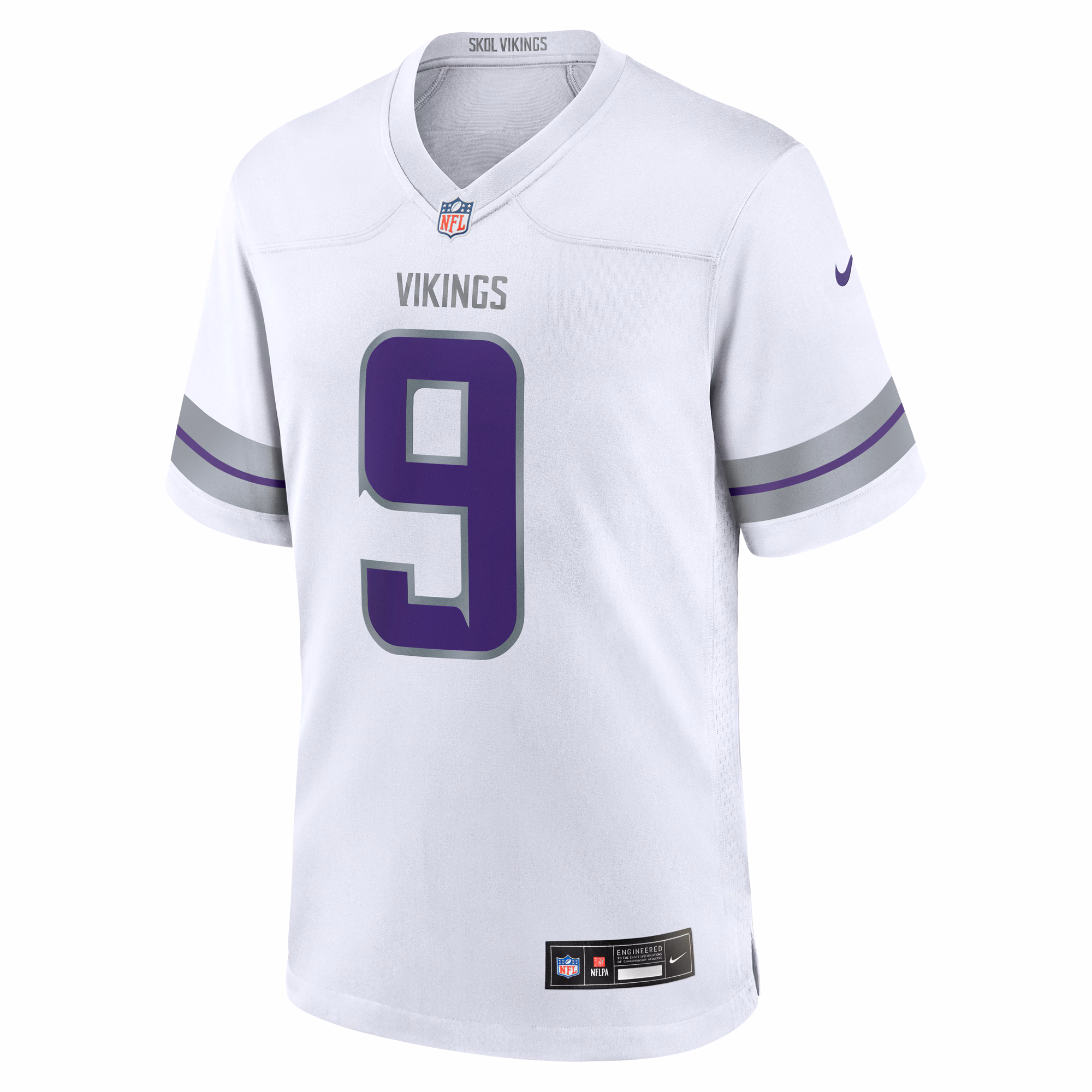 J.J. McCarthy Minnesota Vikings 2024 NFL Draft First Round Pick Player Game Jersey - Purple