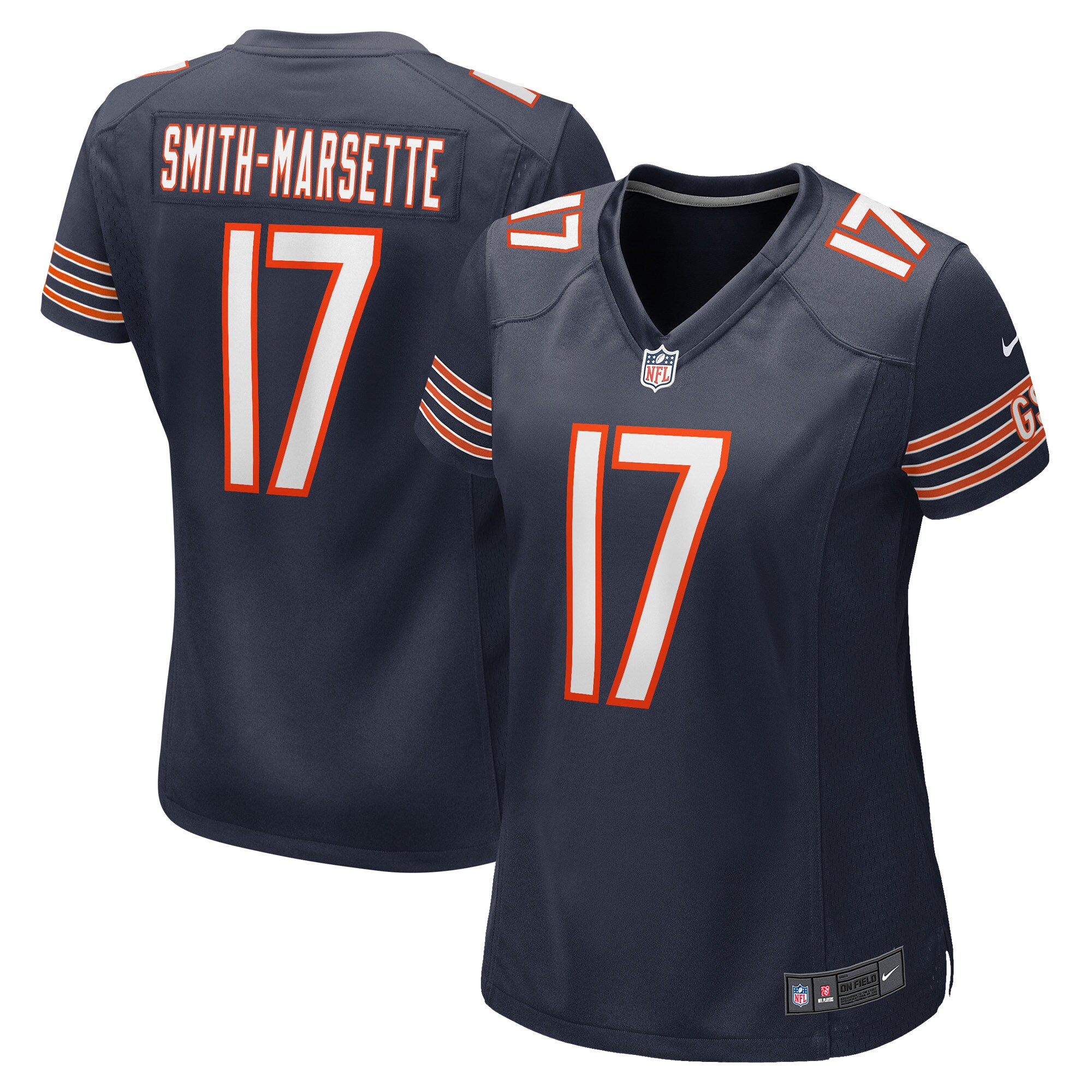 Ihmir Smith-Marsette Chicago Bears  Women's Game Player Jersey - Navy