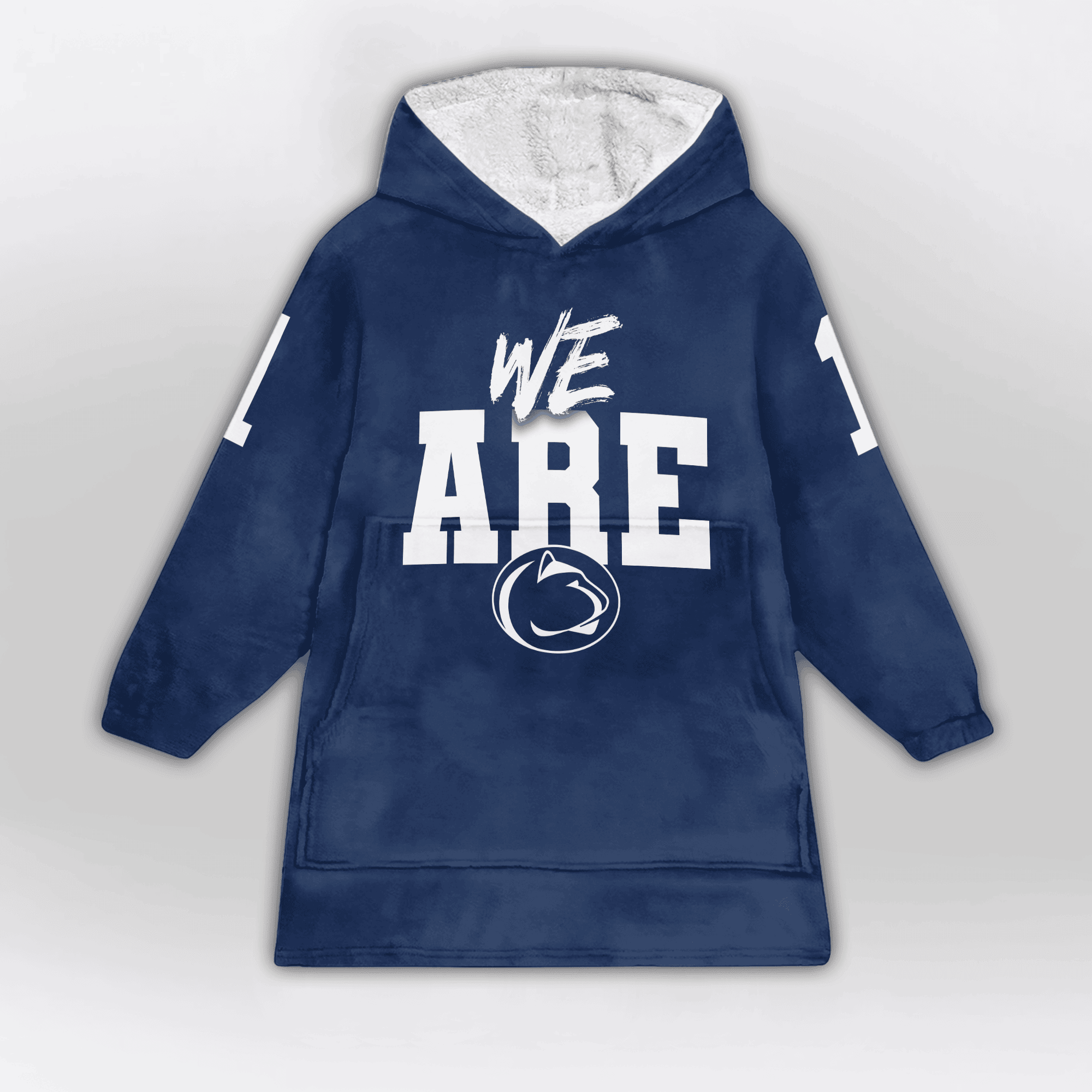 Adult 1 Penn State Football Unisex Blanket Hoodie