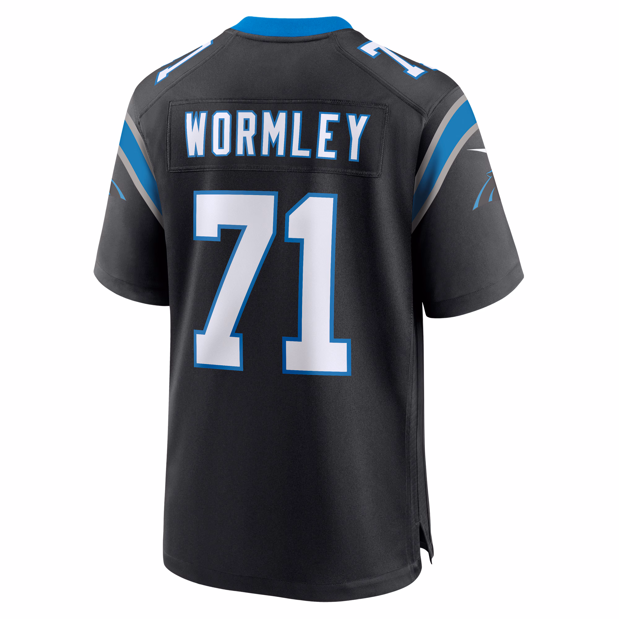 Chris Wormley Carolina Panthers  Game Jersey -  Black
