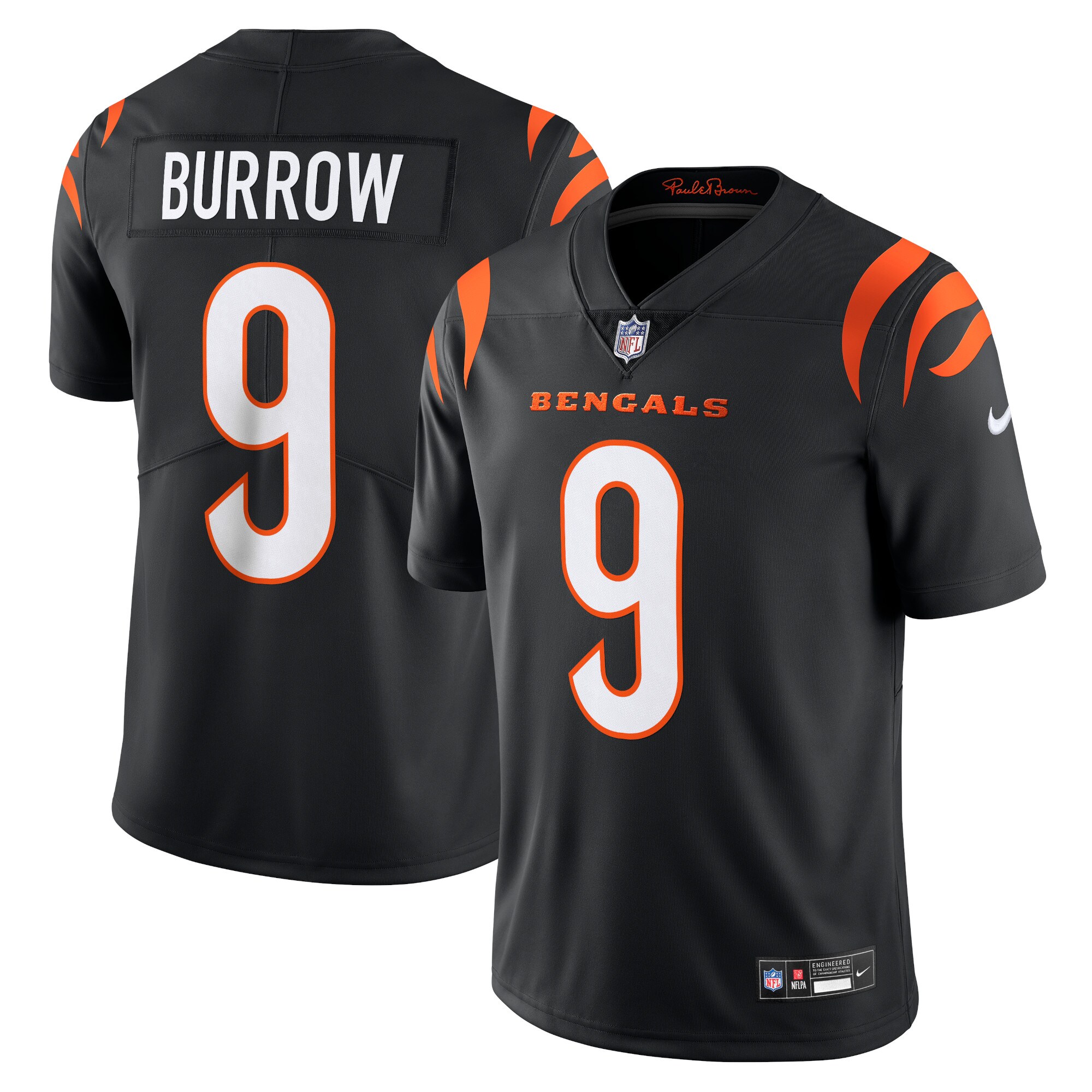 Joe Burrow Cincinnati Bengals  Vapor Untouchable Limited Jersey - Black