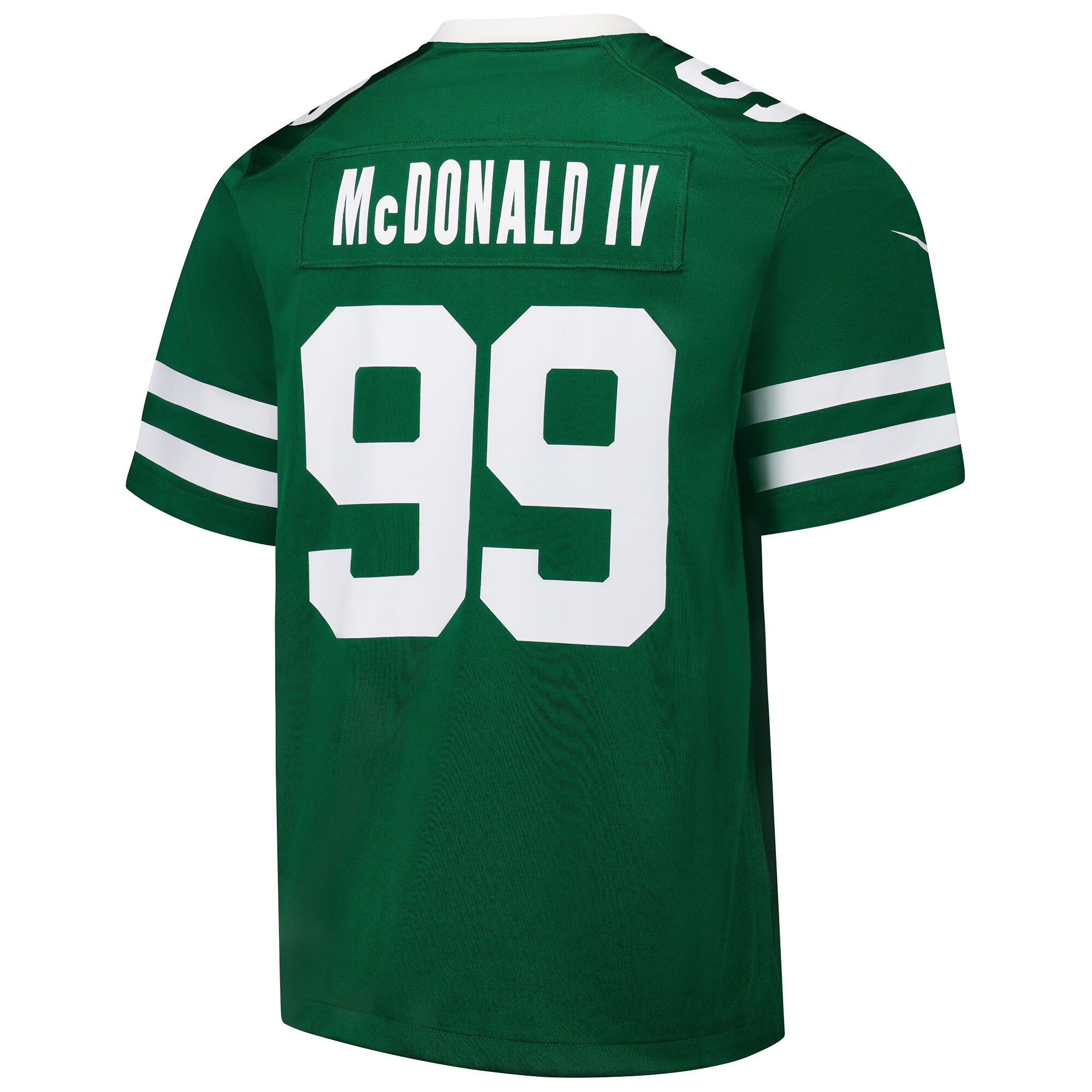 Will McDonald IV New York Jets Team Game Jersey - Legacy Green
