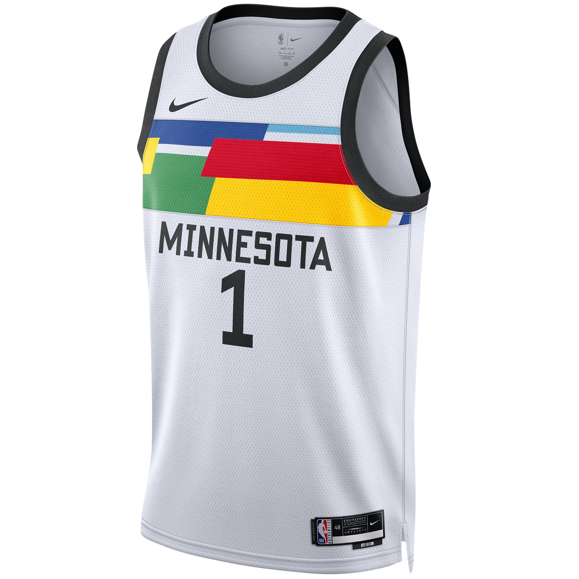 Anthony Edwards Minnesota Timberwolves Unisex 2022/23 Swingman Jersey - City Edition - White