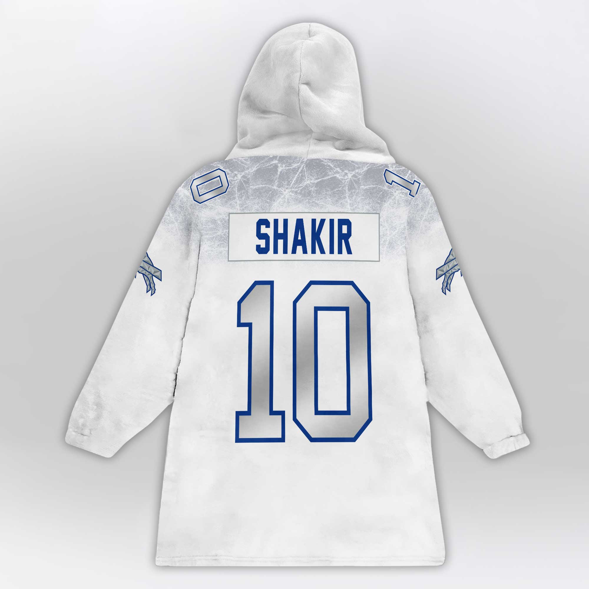 K.S 10 Buffalo Football Unisex Blanket Hoodie