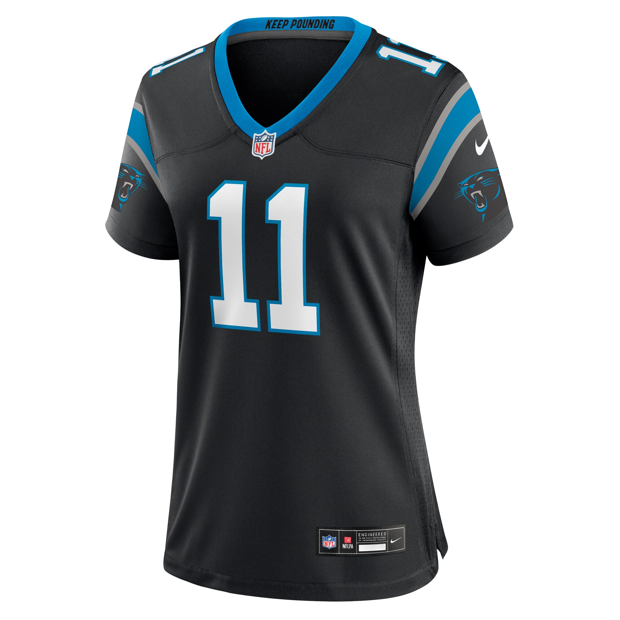 Ihmir Smith-Marsette Carolina Panthers Women's Team Game Jersey -  Black