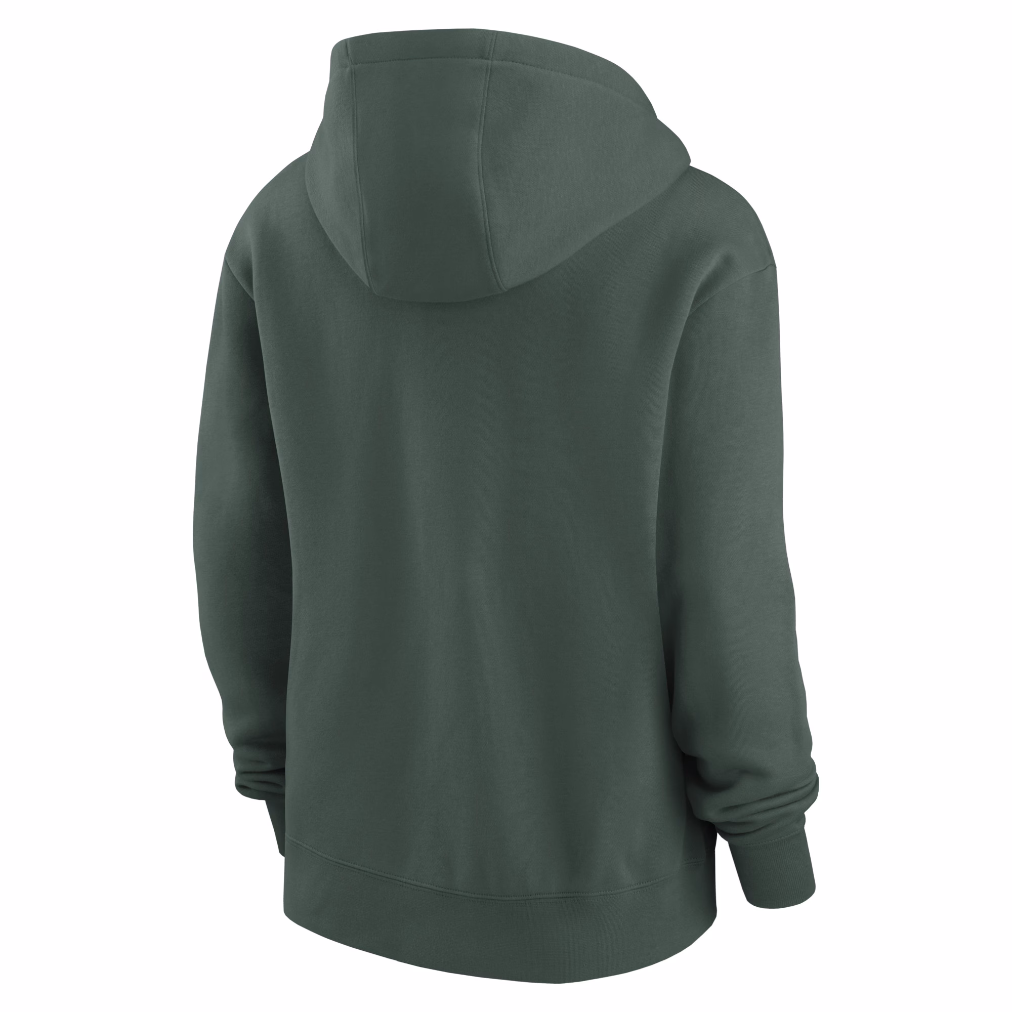 Green Bay Packers Women's Team Logo Club Fleece Pullover Hoodie - Green