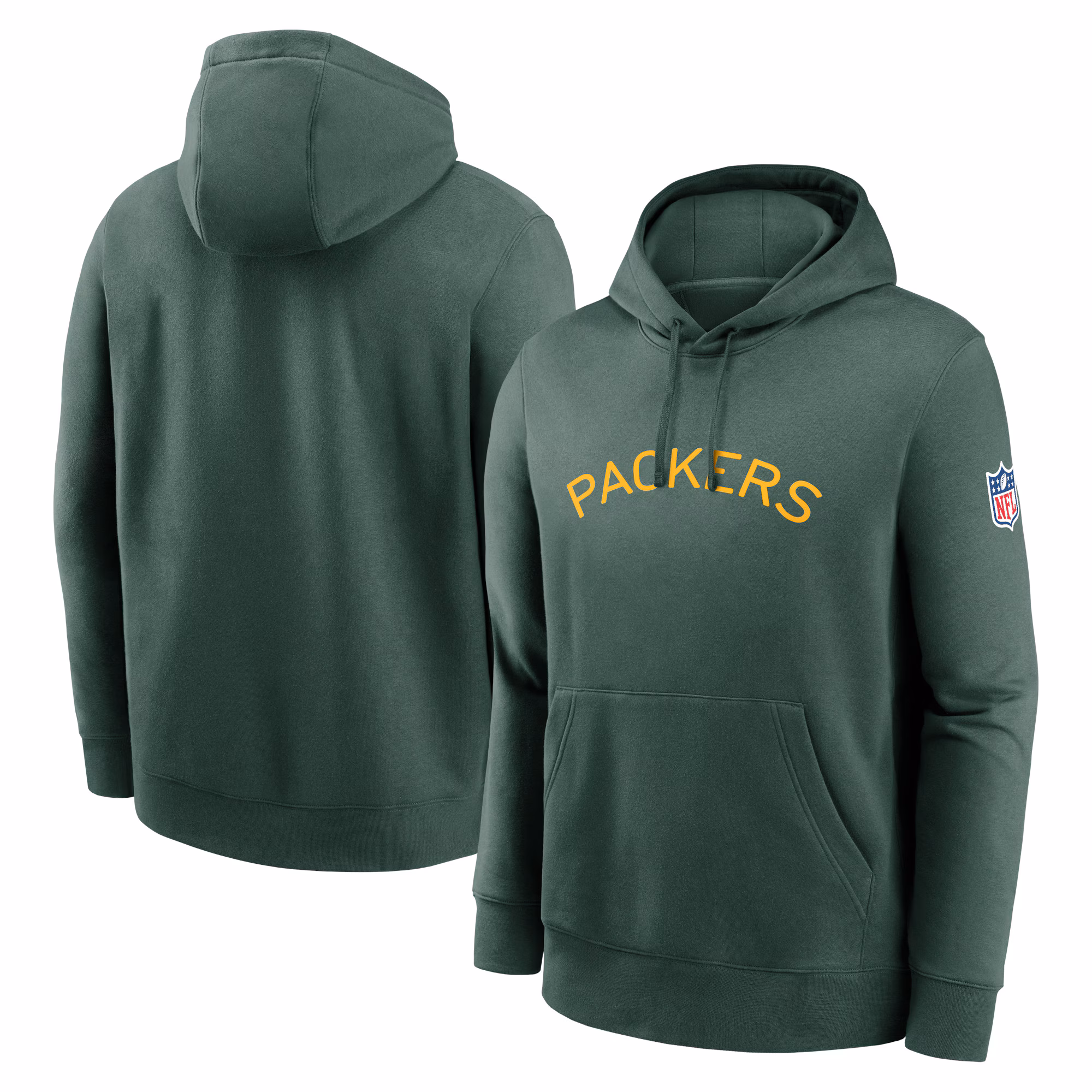 Green Bay Packers 2023 Sideline Club Alternate Tri-Blend Pullover Hoodie - Green
