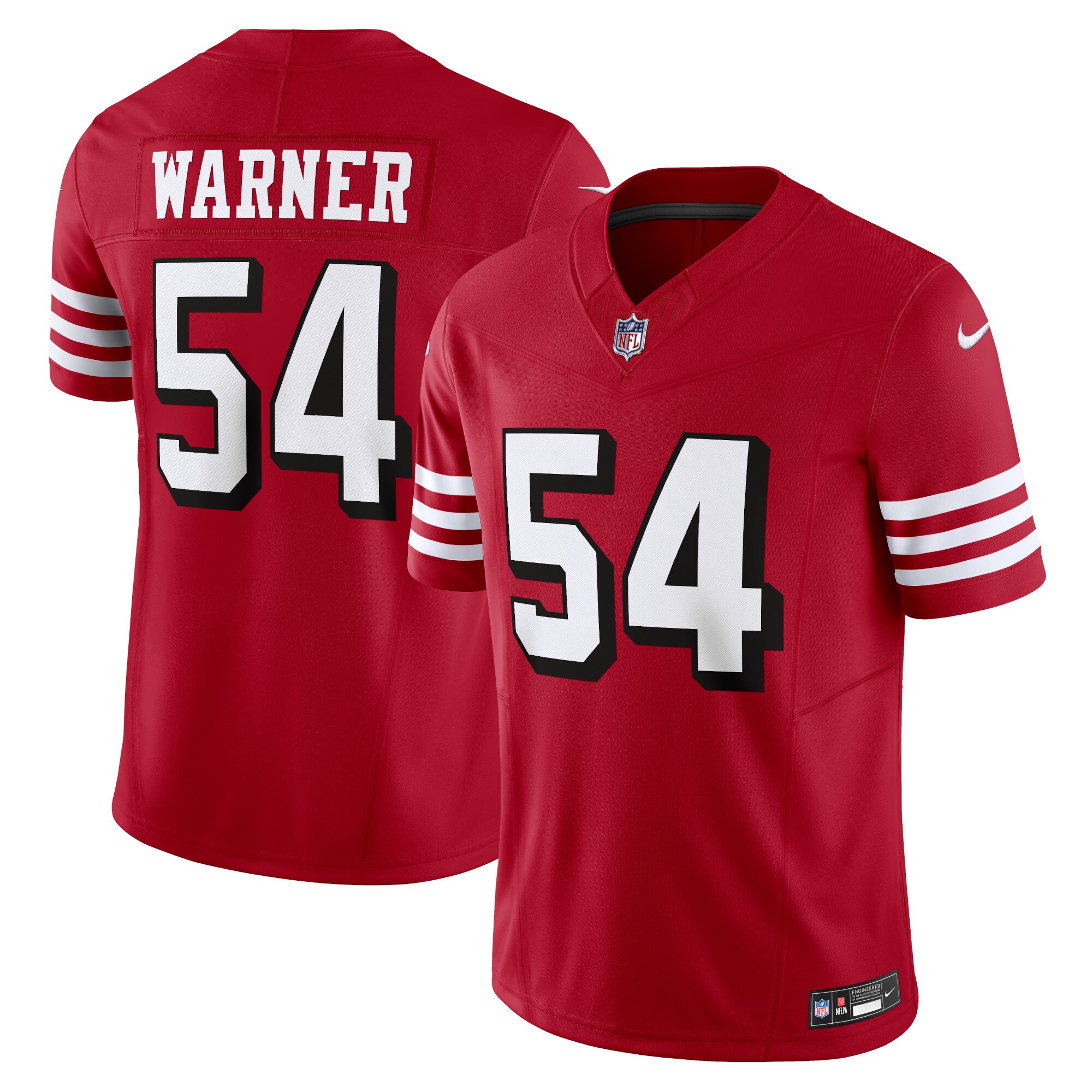 Fred Warner San Francisco 49ers  Vapor F.U.S.E. Limited Jersey - Scarlet