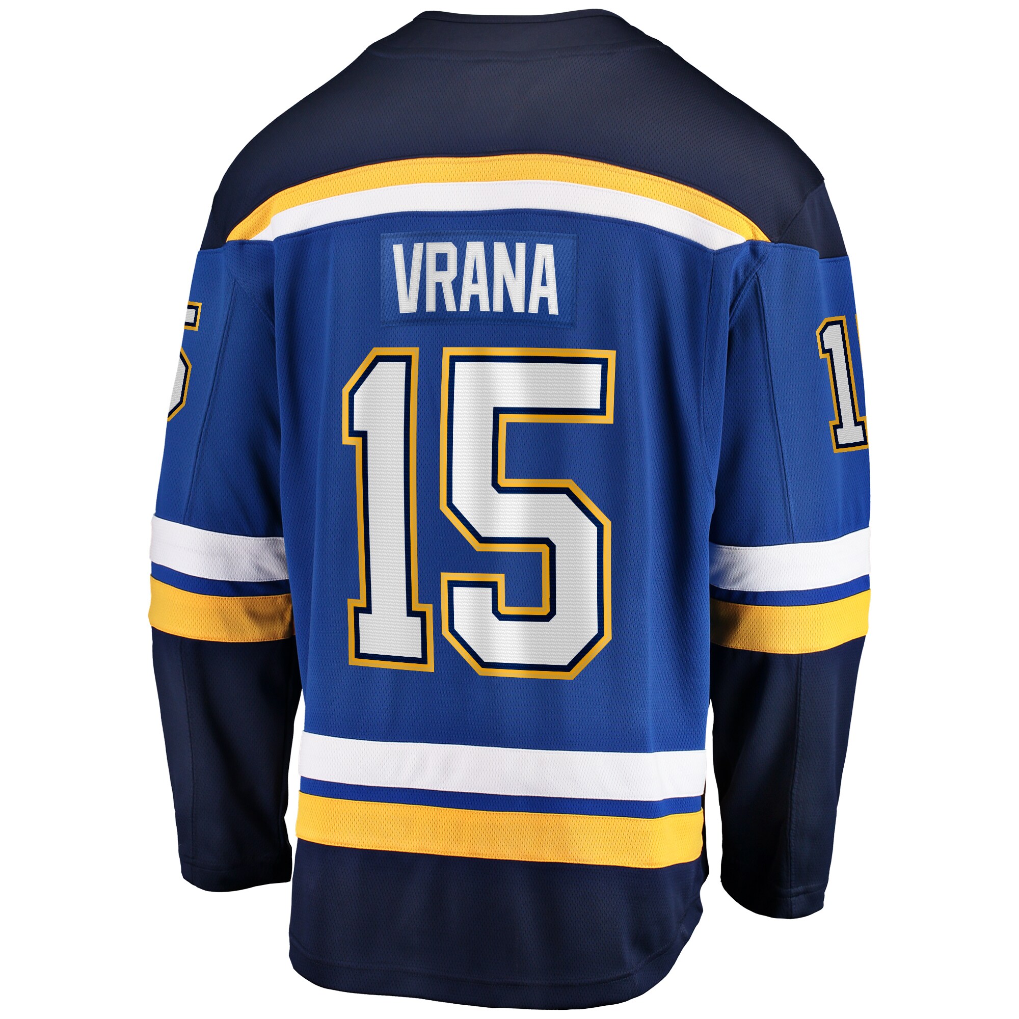 Jakub Vrana St.Louis Blues Home Breakaway Jersey - Blue
