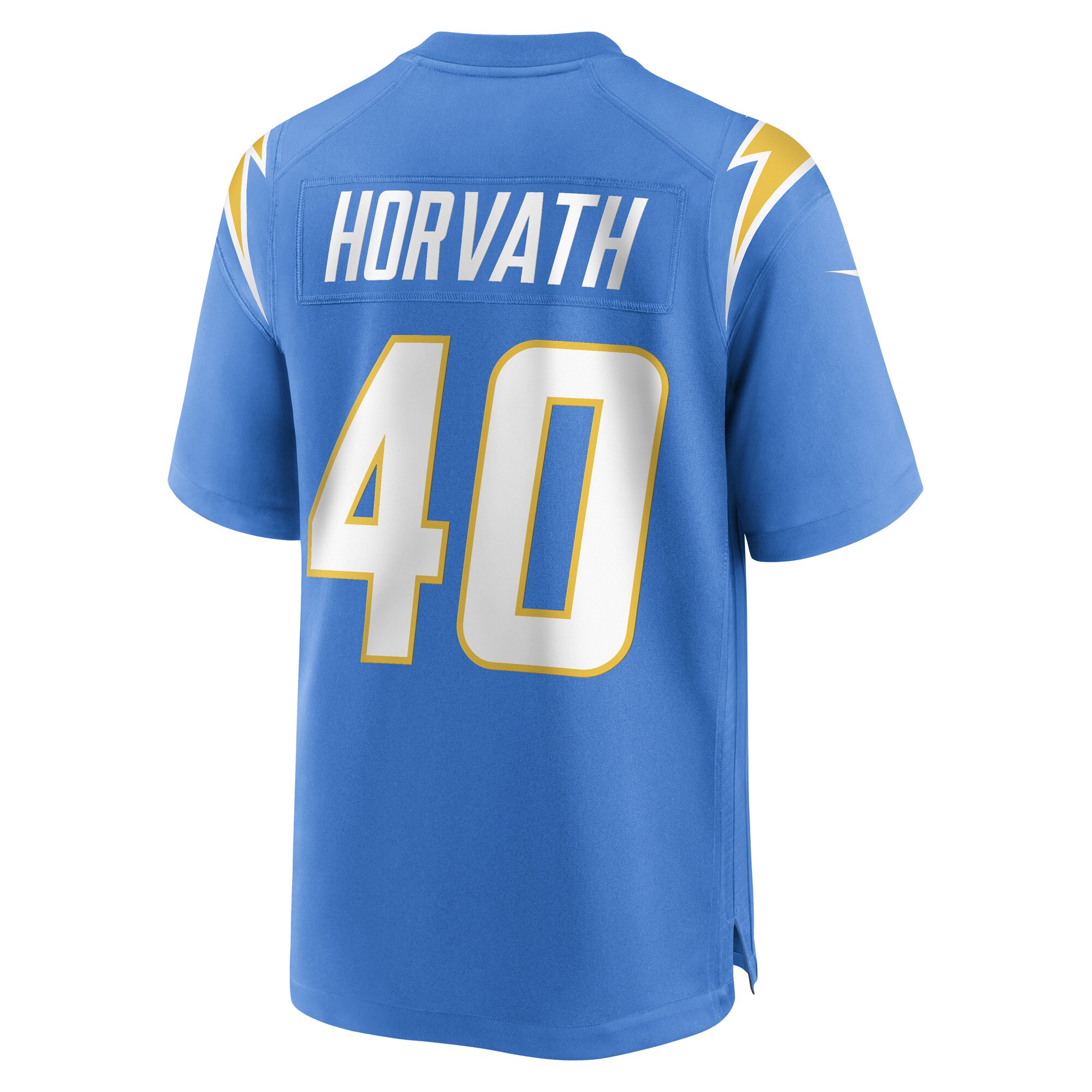Zander Horvath Los Angeles Chargers  Game Player Jersey - Powder Blue