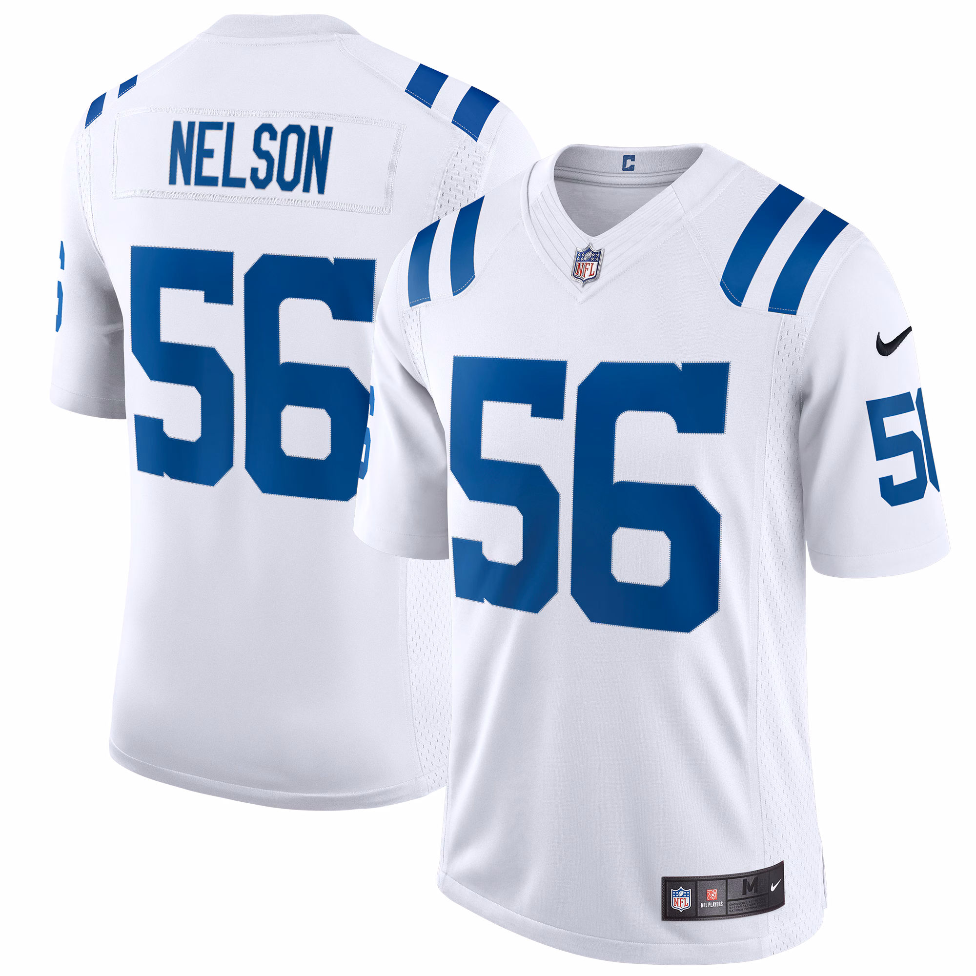 Men's Quenton Nelson Royal Indianapolis Colts Alternate Vapor Limited Jersey