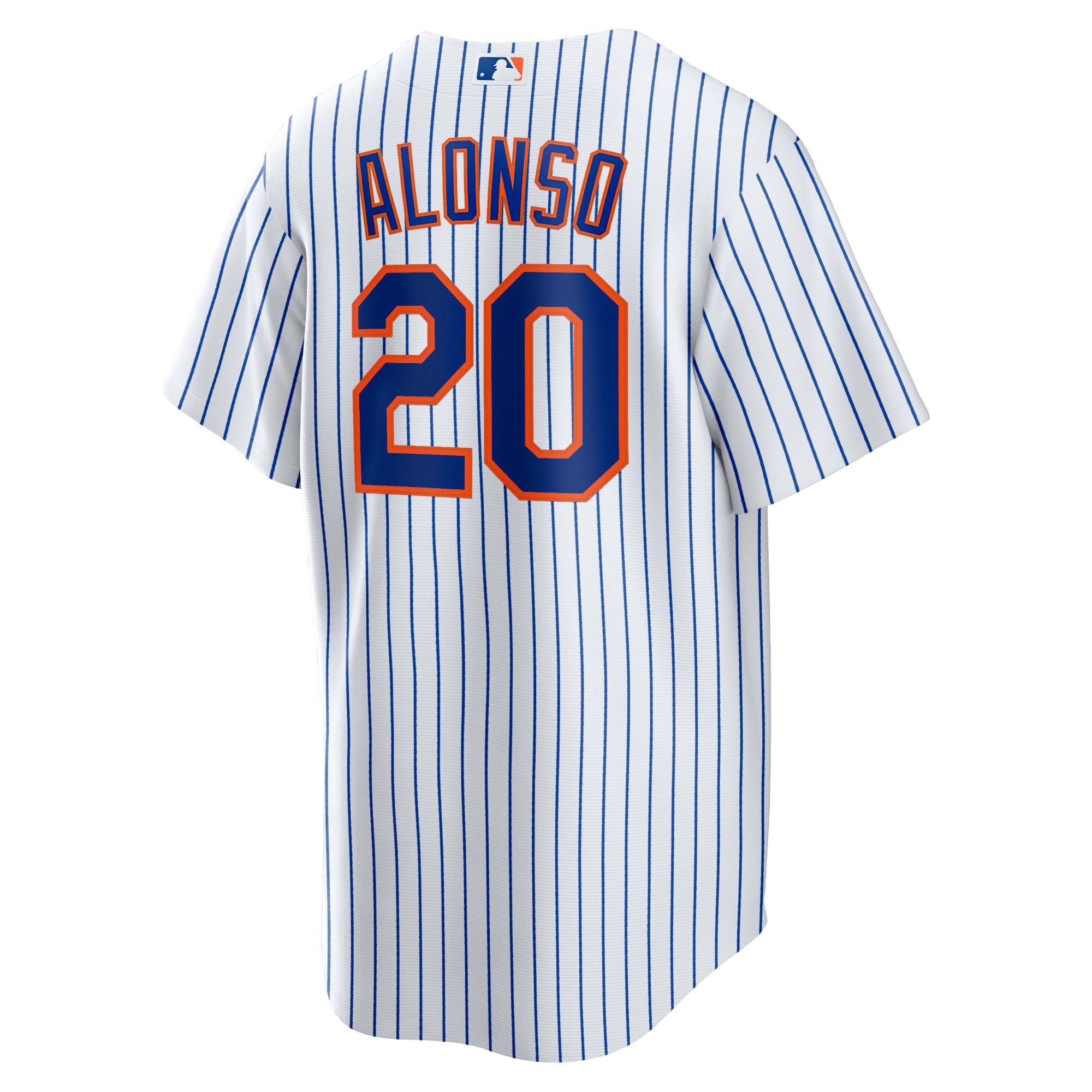 Men's New York Mets Pete Alonso  White Home Replica Player Name Jersey