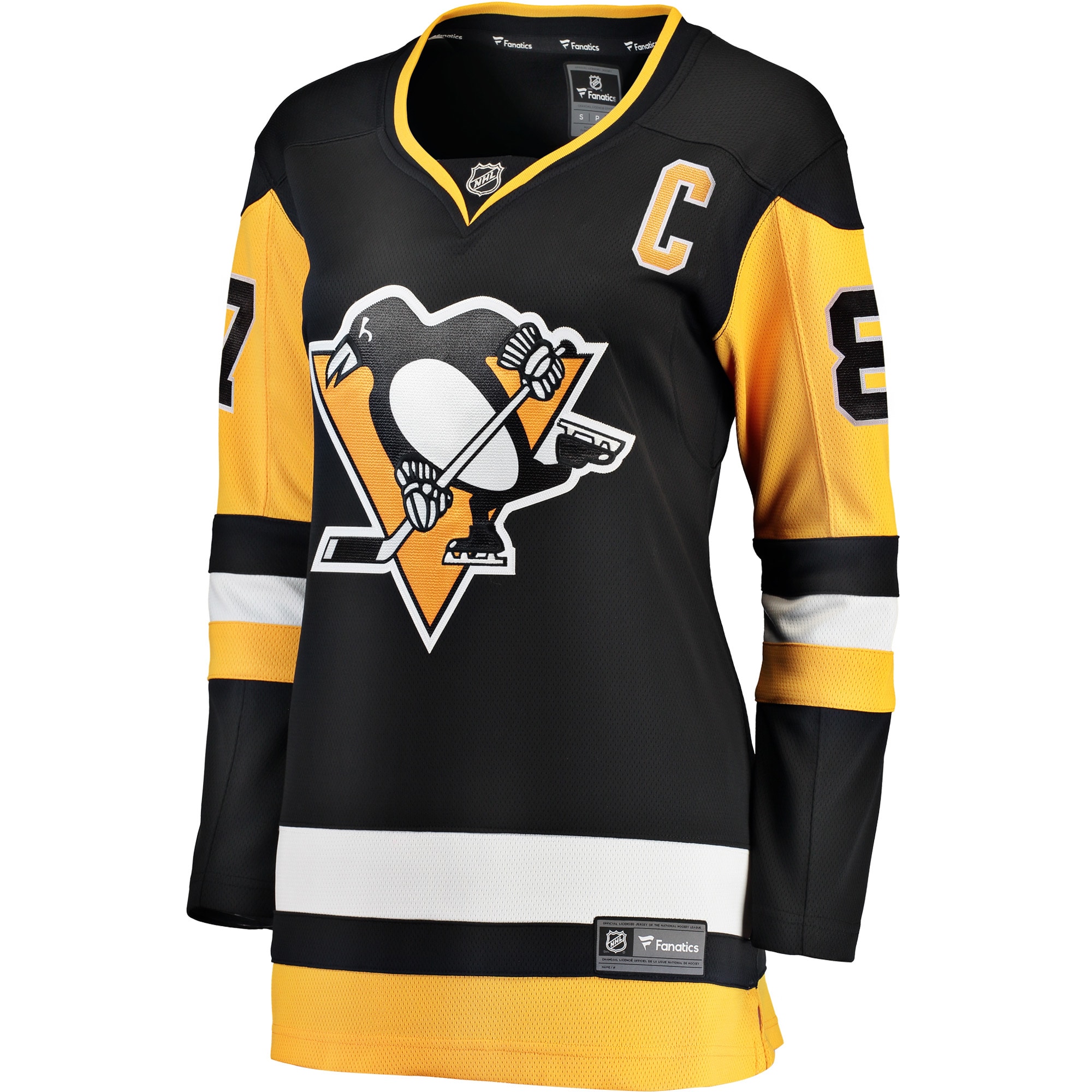 Sidney Crosby Pittsburgh Penguins Women's Home Breakaway Player Jersey - Black