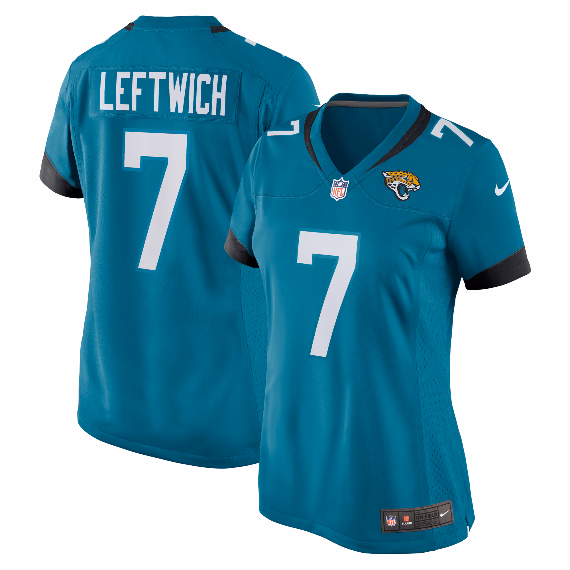 Byron Leftwich Jacksonville Jaguars Women's Alternate Retired Player Game Jersey - Black