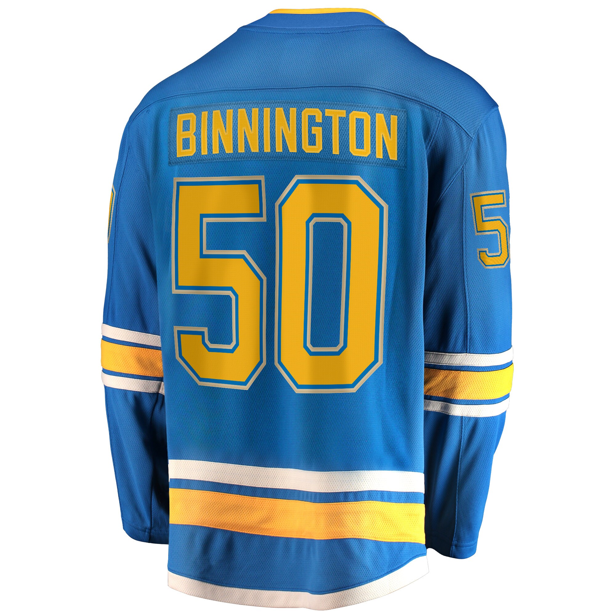 Binnington St.Louis Blues 2018/19 Alternate Premier Breakaway Player Jersey - Blue