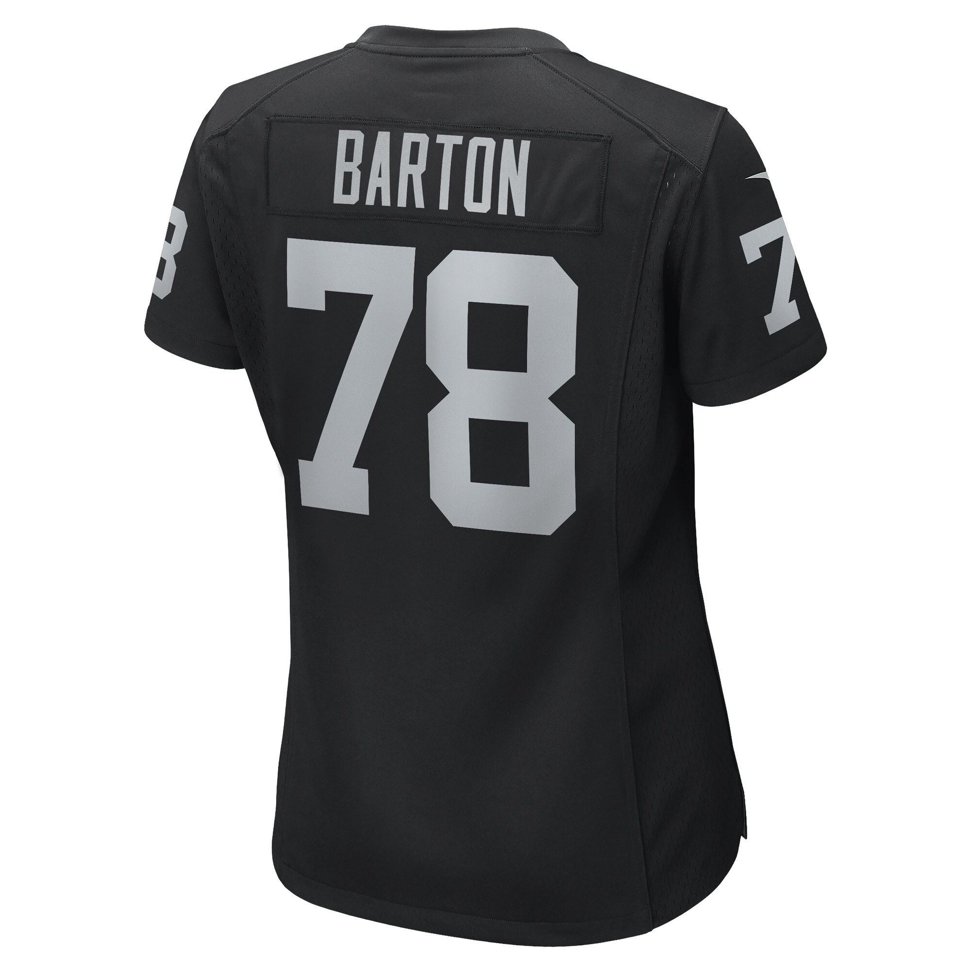 Jackson Barton Las Vegas Raiders  Women's Game Player Jersey - Black