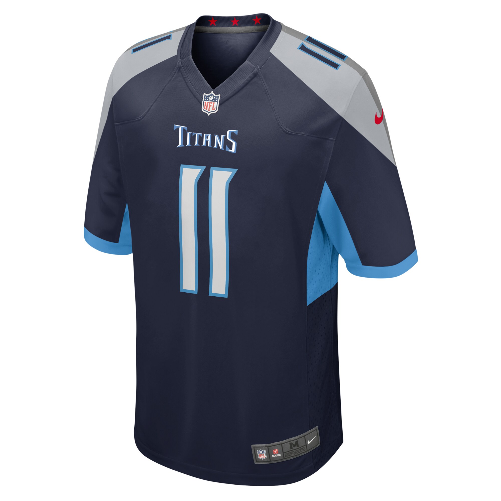 Chris Moore Tennessee Titans  Game Jersey -  Navy