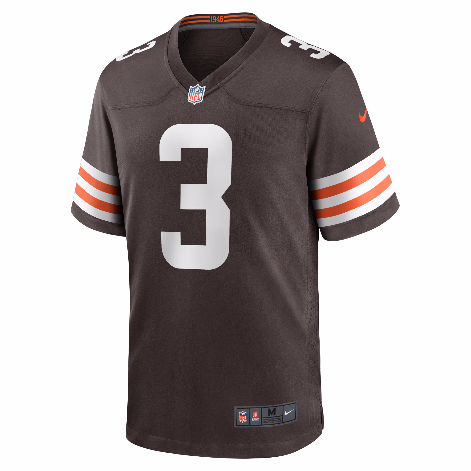 Marquise Goodwin Cleveland Browns Team Game Jersey -  Brown