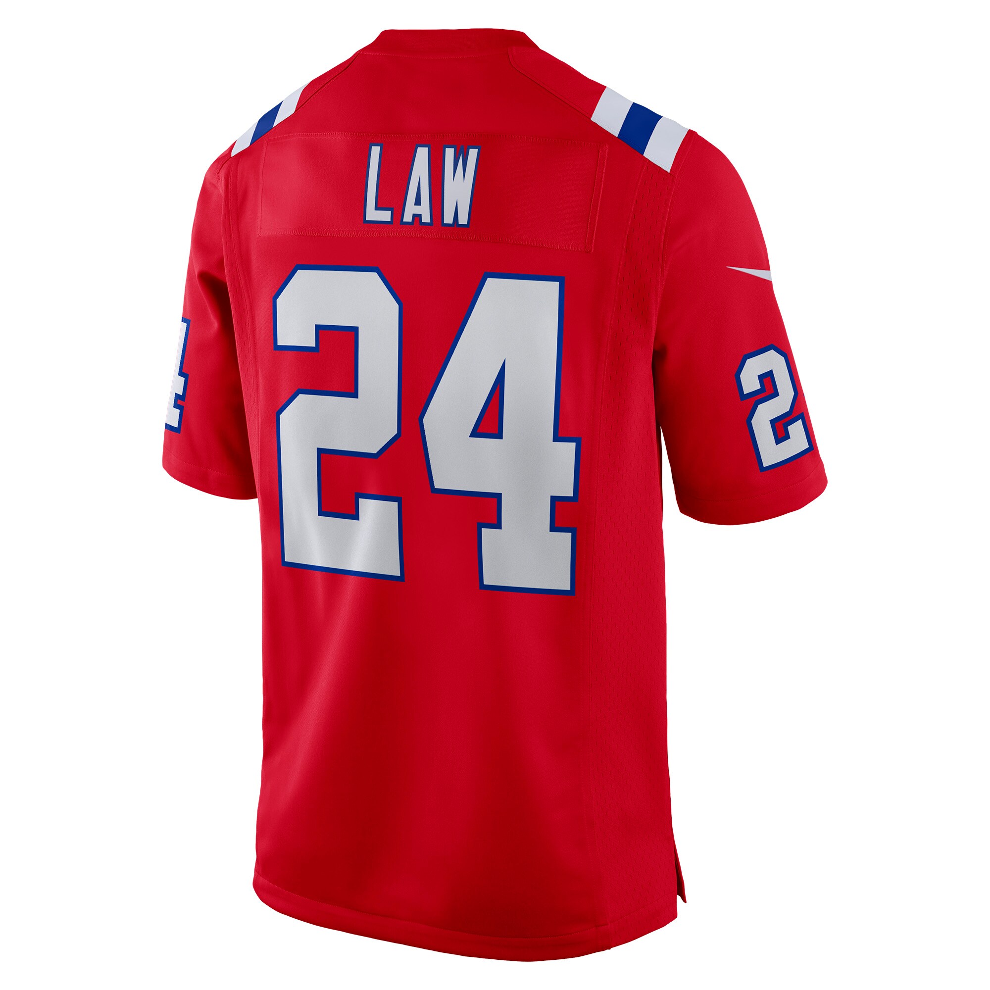 Ty Law New England Patriots Retired Player Alternate Game Jersey - Red