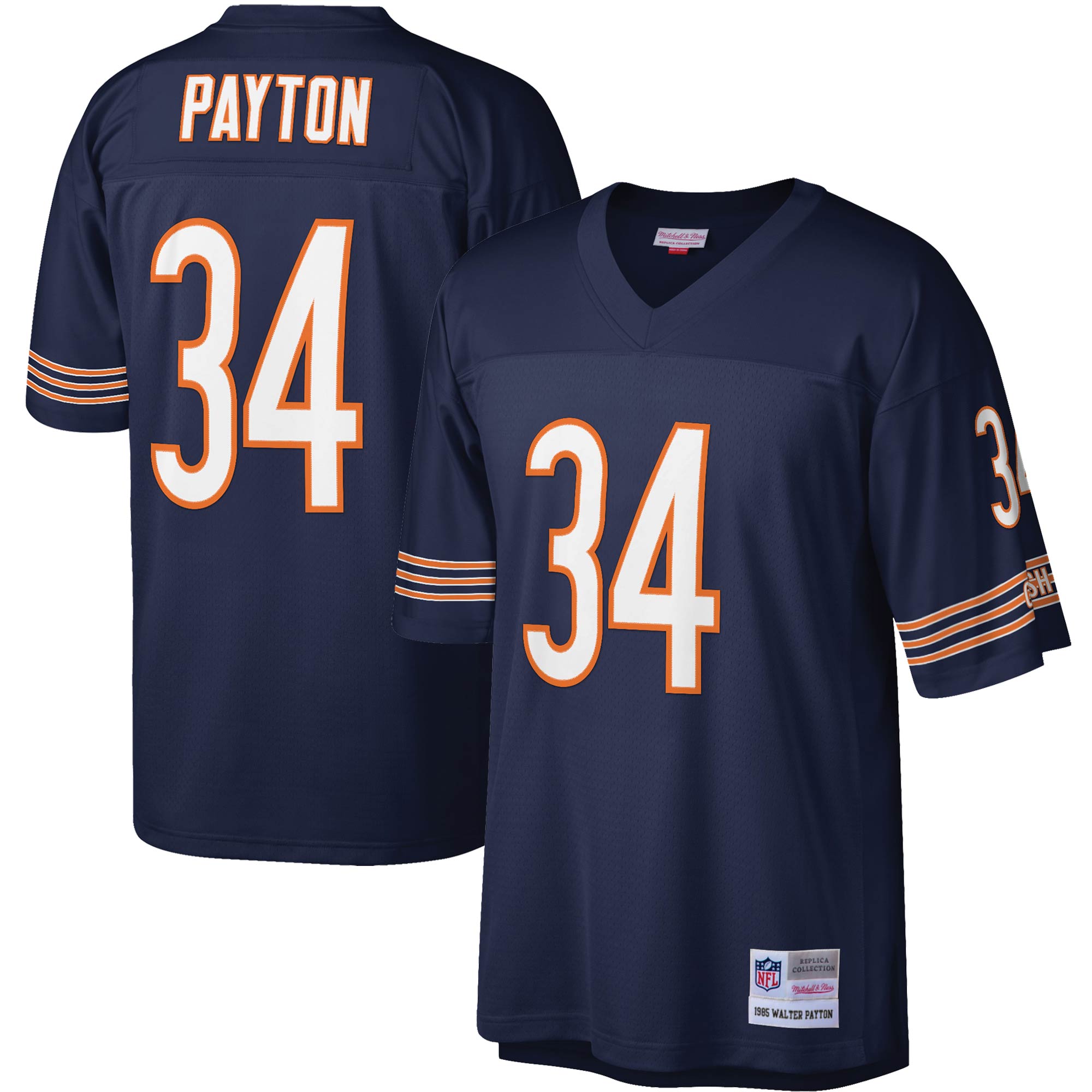 Walter Payton Chicago Bears  Legacy Replica Jersey - Navy