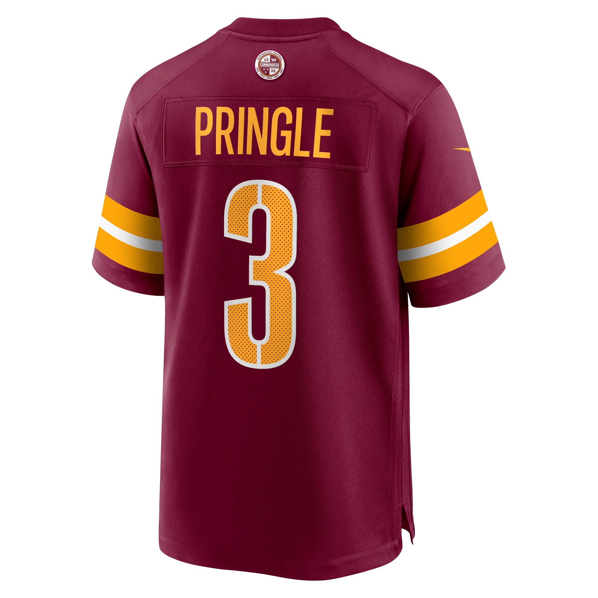 Byron Pringle Washington Commanders  Game Jersey -  Burgundy