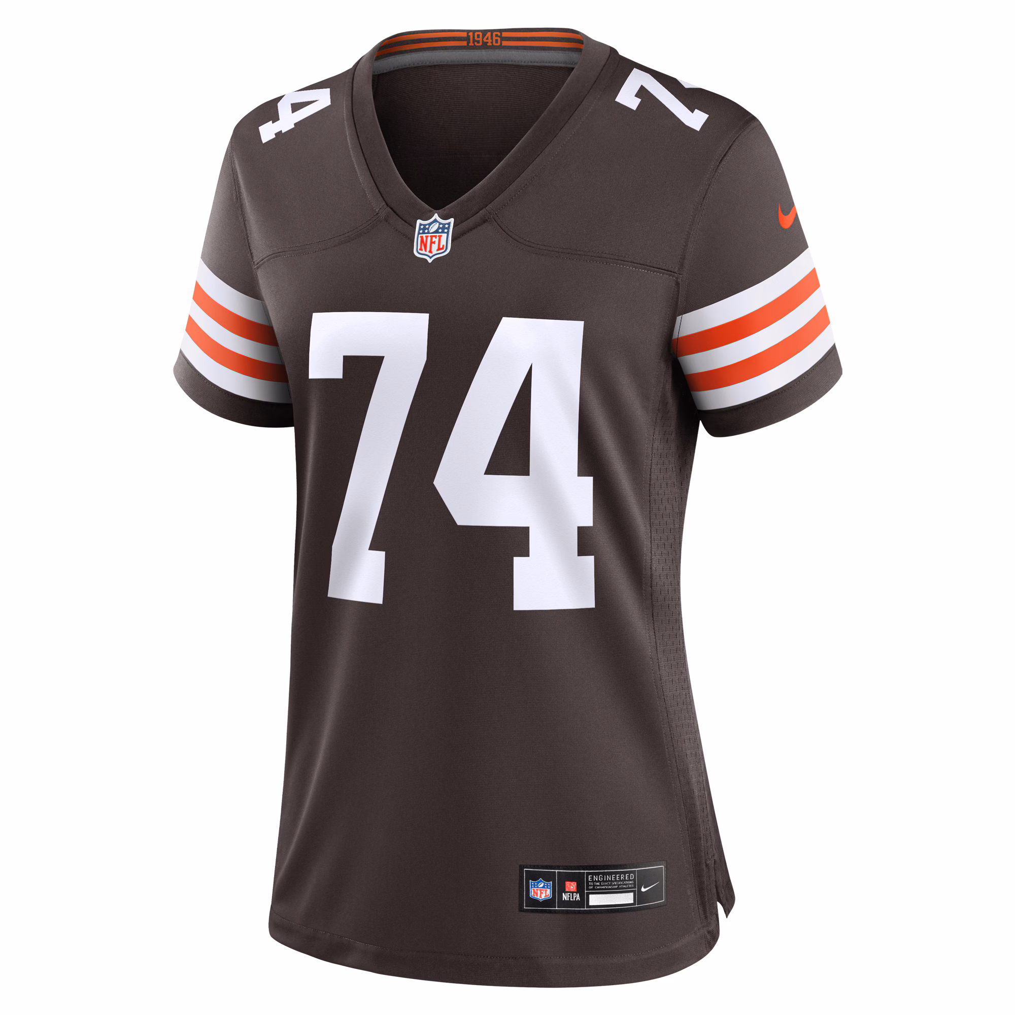 Hakeem Adeniji Cleveland Browns Women's  Game Jersey -  Brown