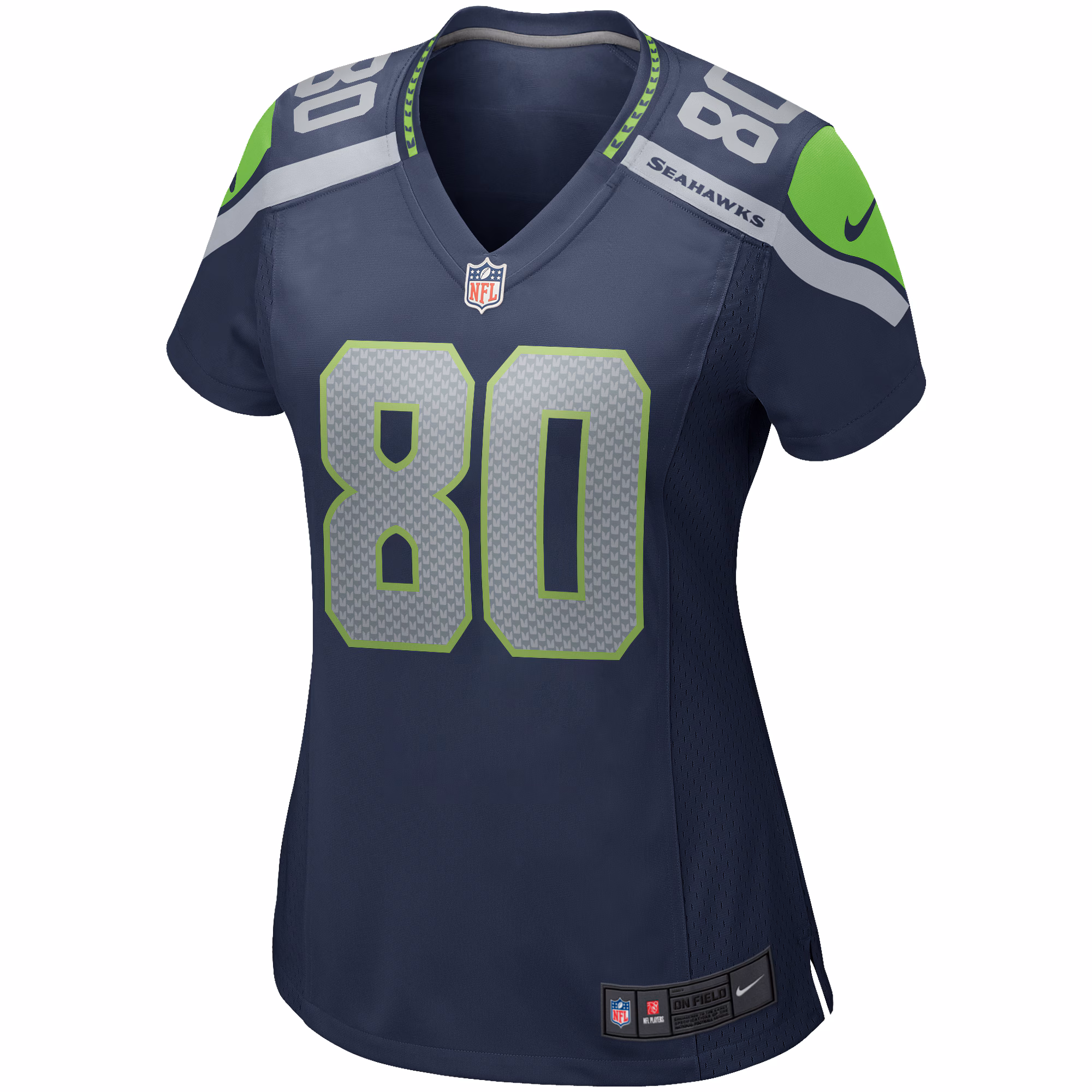 Steve Largent Seattle Seahawks Women's Throwback Retired Player Game Jersey - Royal