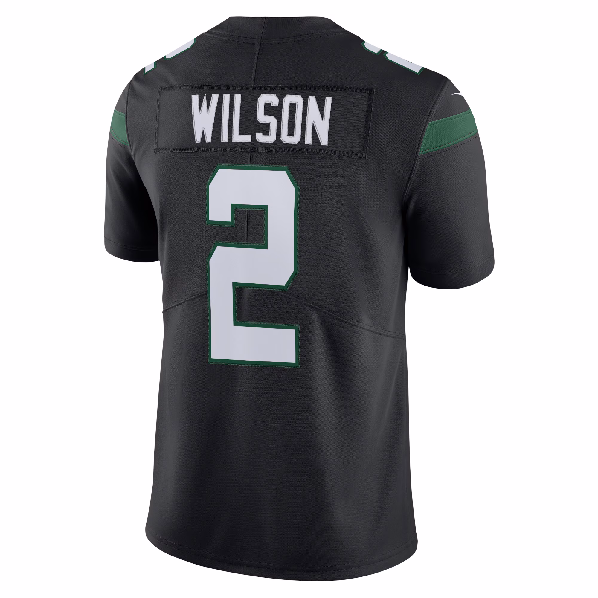 Zach Wilson New York Jets Vapor Limited Jersey - Stealth Black