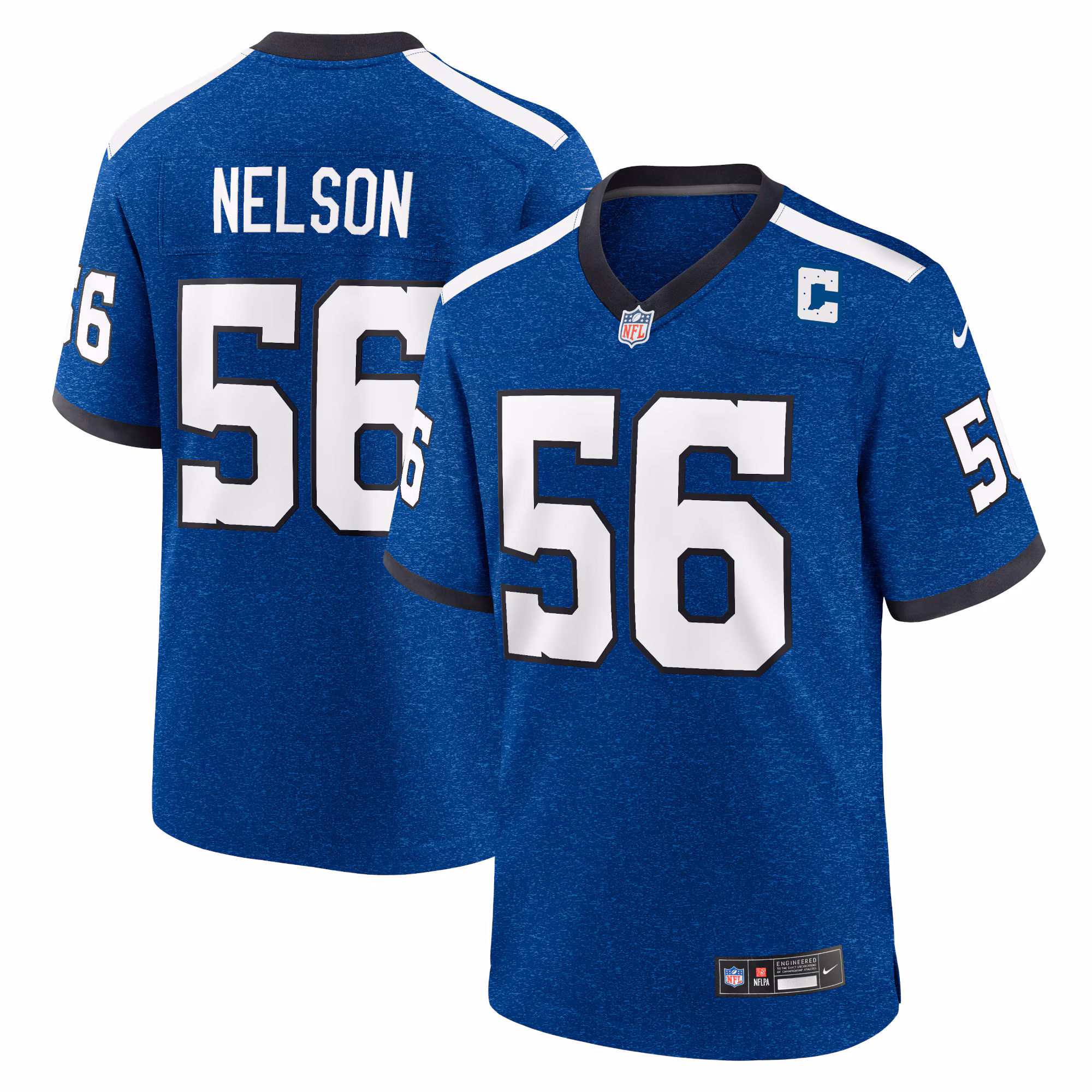 Quenton Nelson Indianapolis Colts Indiana Nights Alternate Game Jersey - Royal