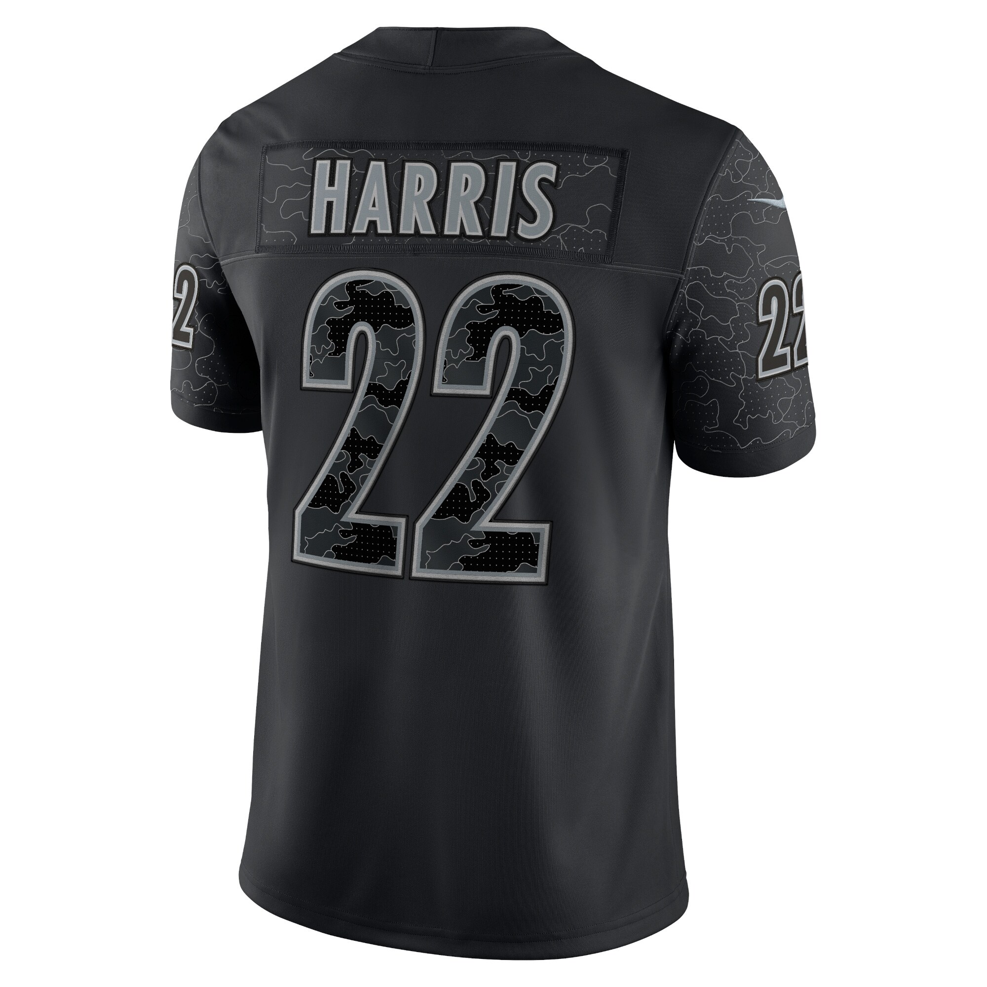 Najee Harris Pittsburgh Steelers RFLCTV Limited Jersey - Black