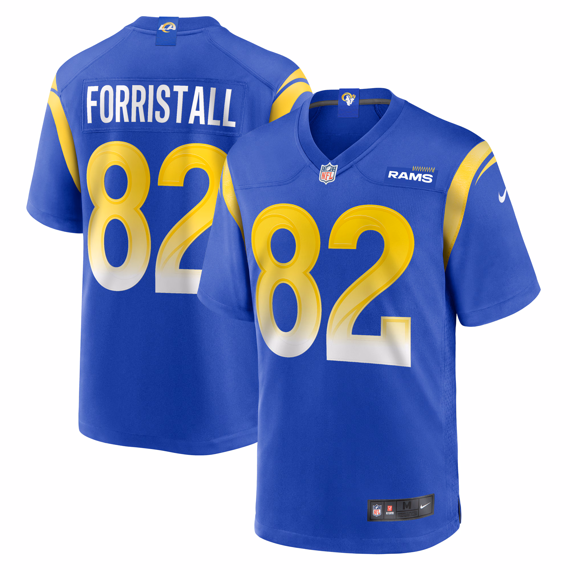 Miller Forristall Los Angeles Rams  Game Jersey -  Royal