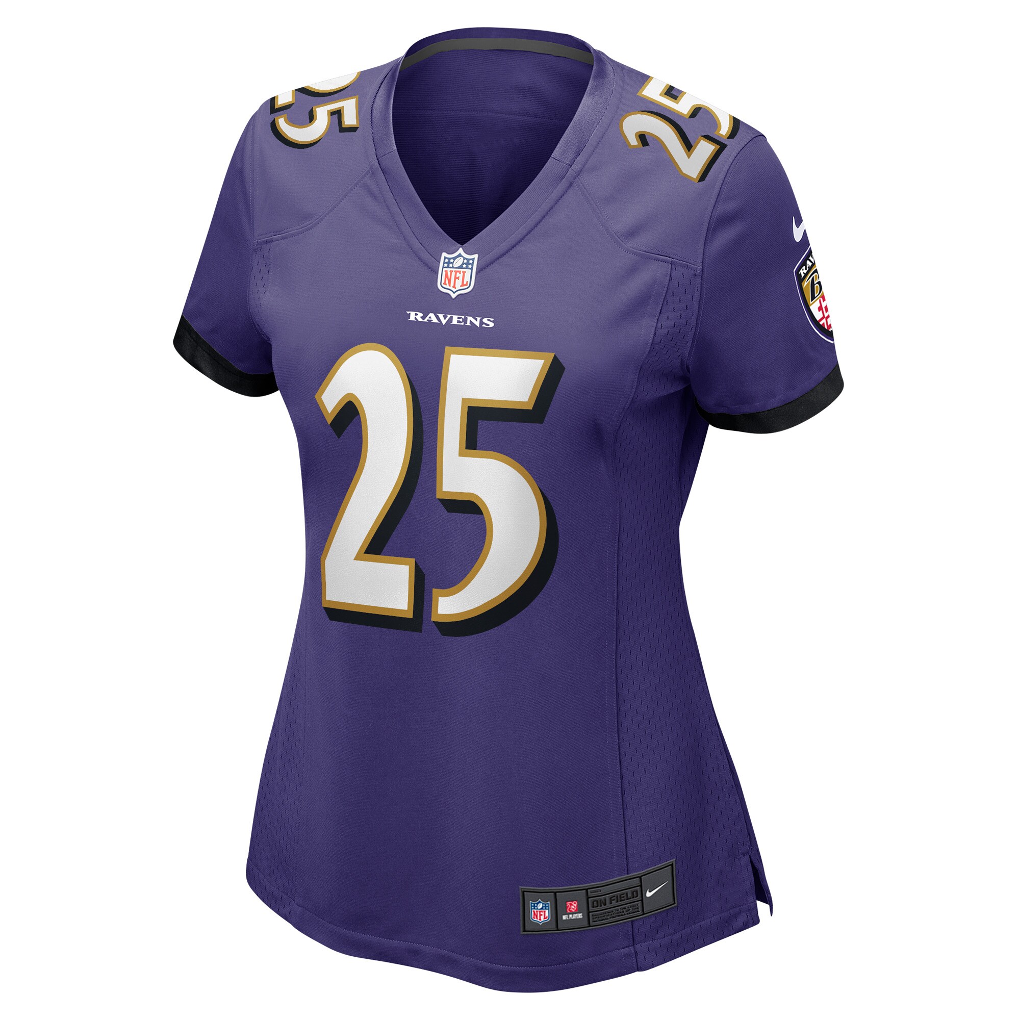 Kevon Seymour Baltimore Ravens  Women's Game Player Jersey - Purple