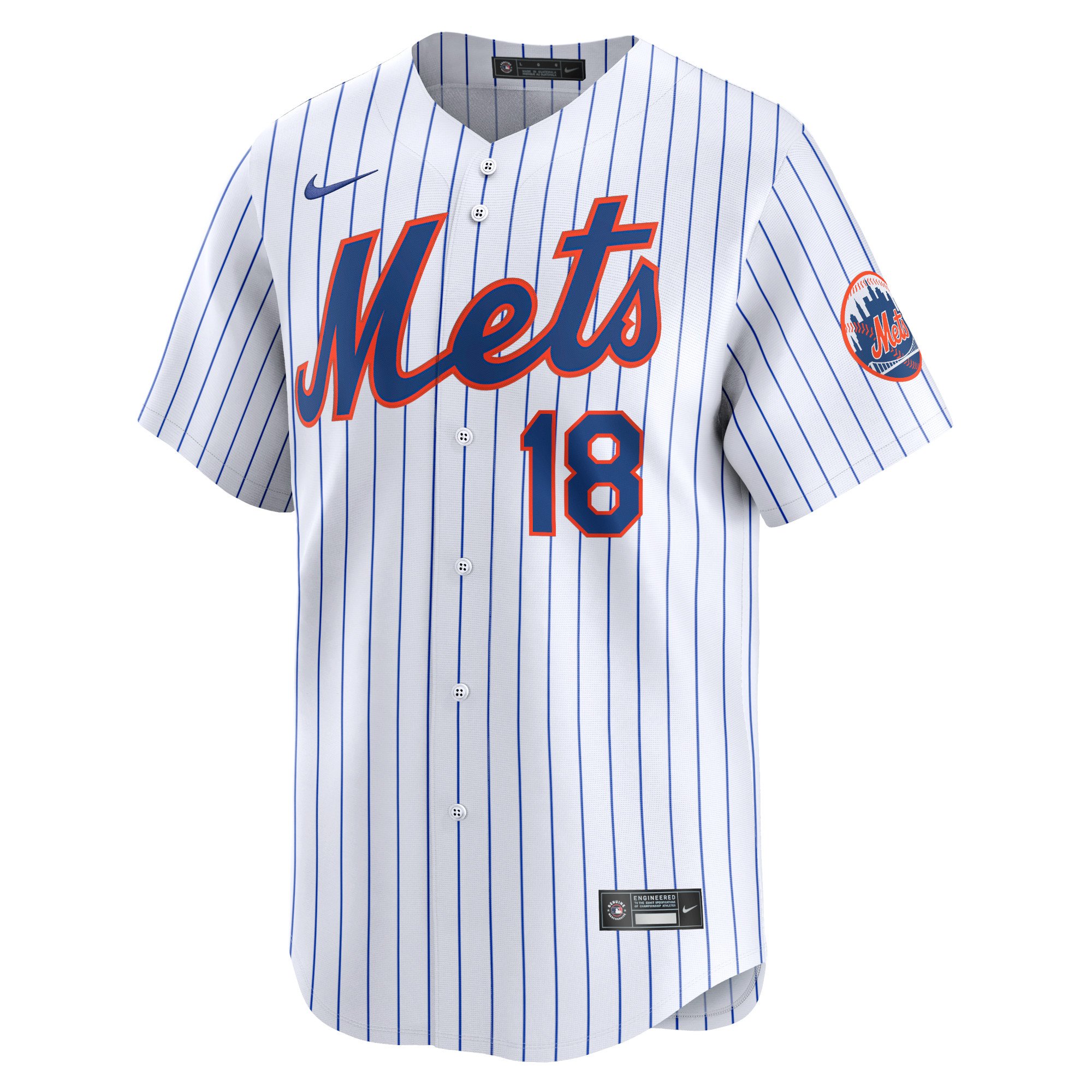 Men's New York Mets Darryl Strawberry  White Home Limited Player Jersey